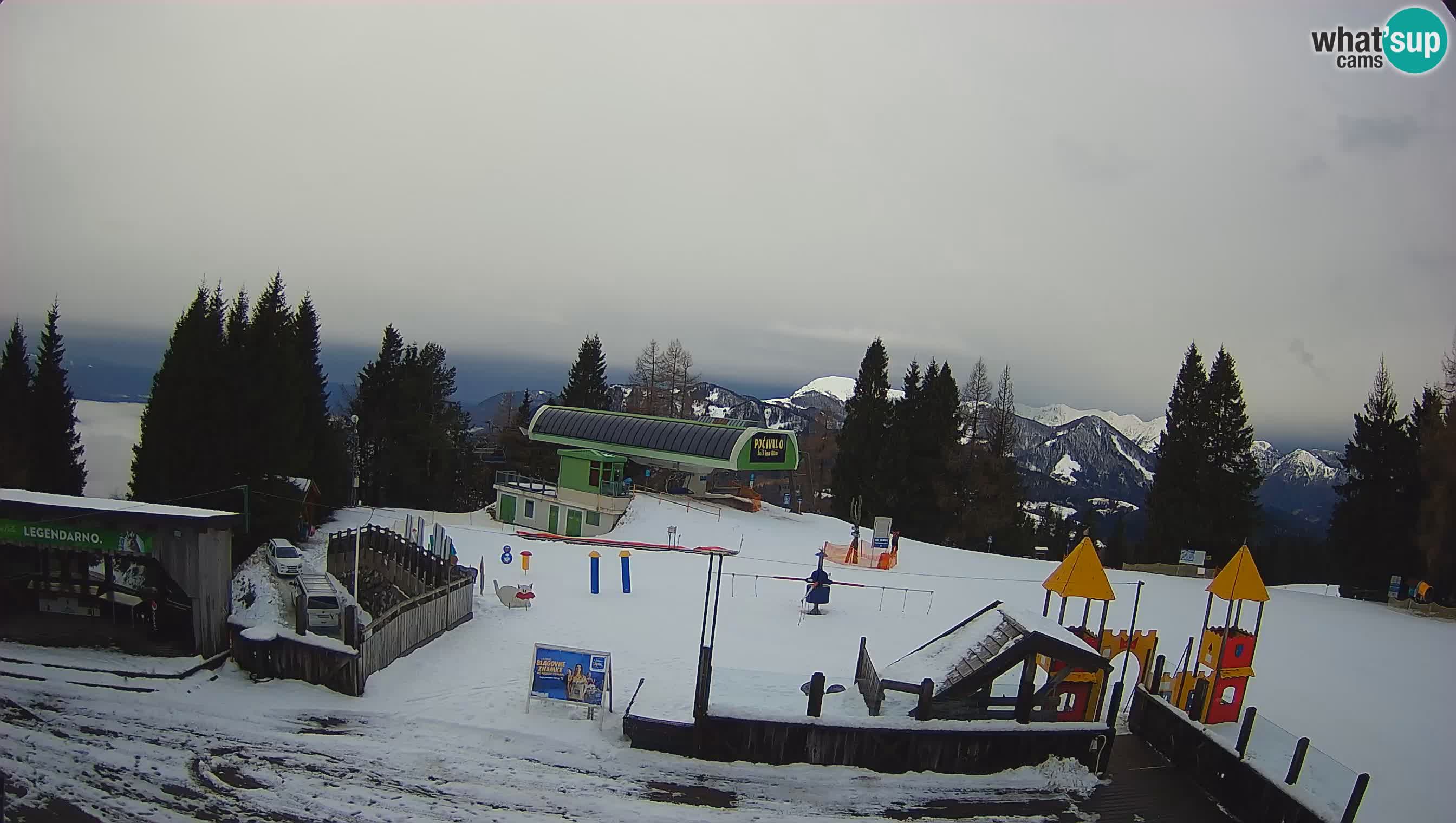 Web kamera Počivalo – Alpska Perla | Pogled uživo sa skijališta Cerkno