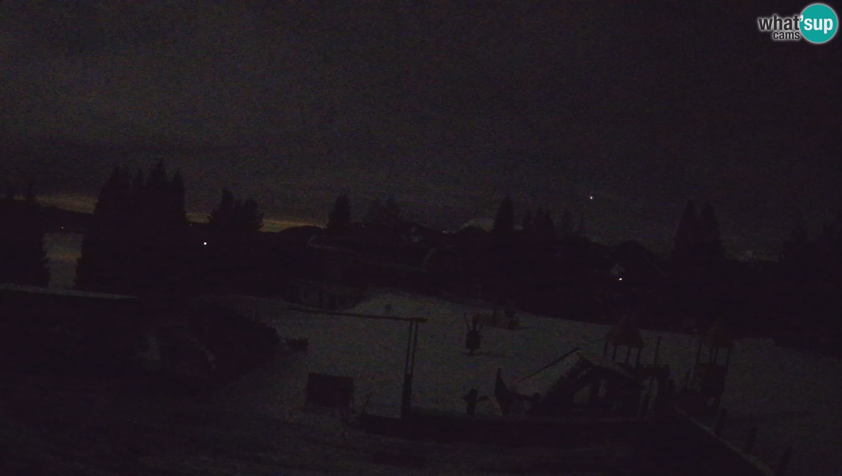 Spletna kamera Počivalo – Alpska Perla | Pogled v živo iz smučišča Cerkno