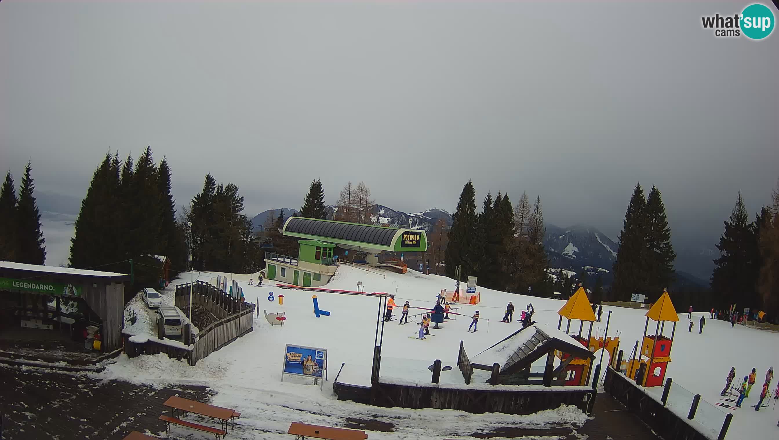 Web kamera Počivalo – Alpska Perla | Pogled uživo sa skijališta Cerkno