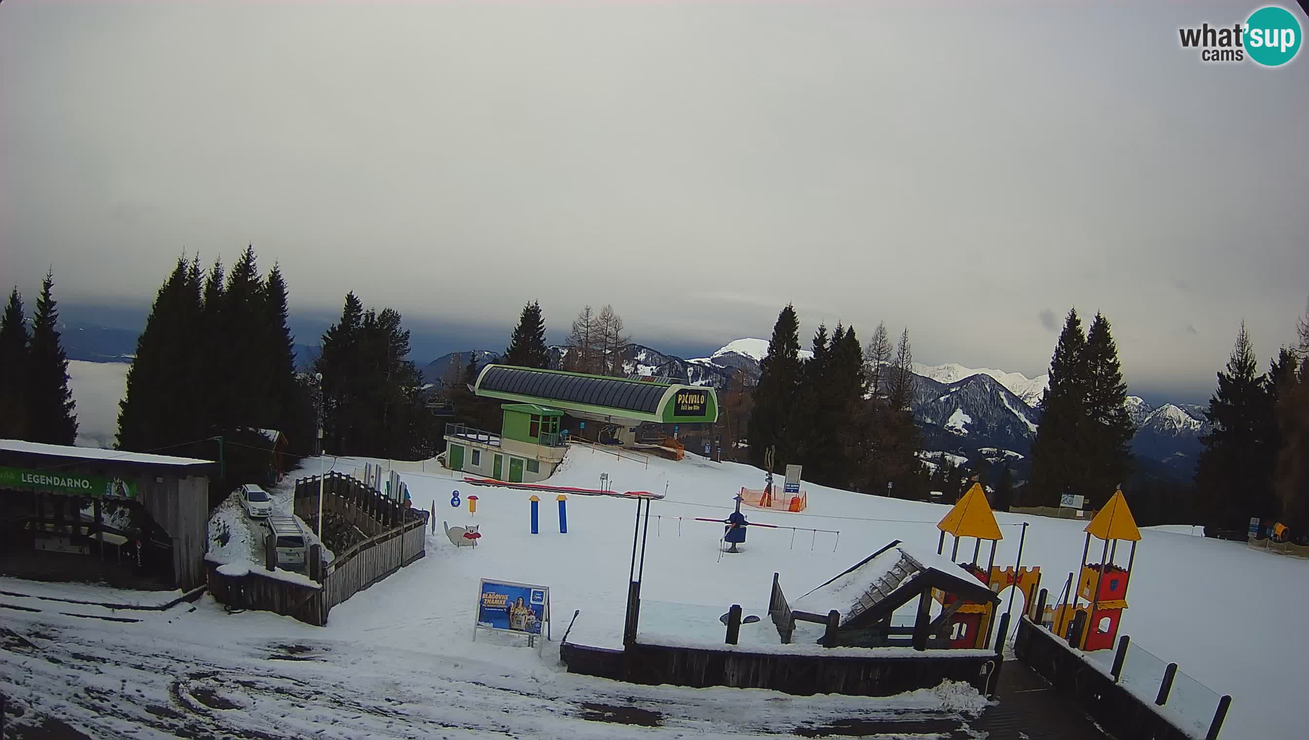 Alpska Perla Ski center Cerkno Počivalo webcam – Slovenia