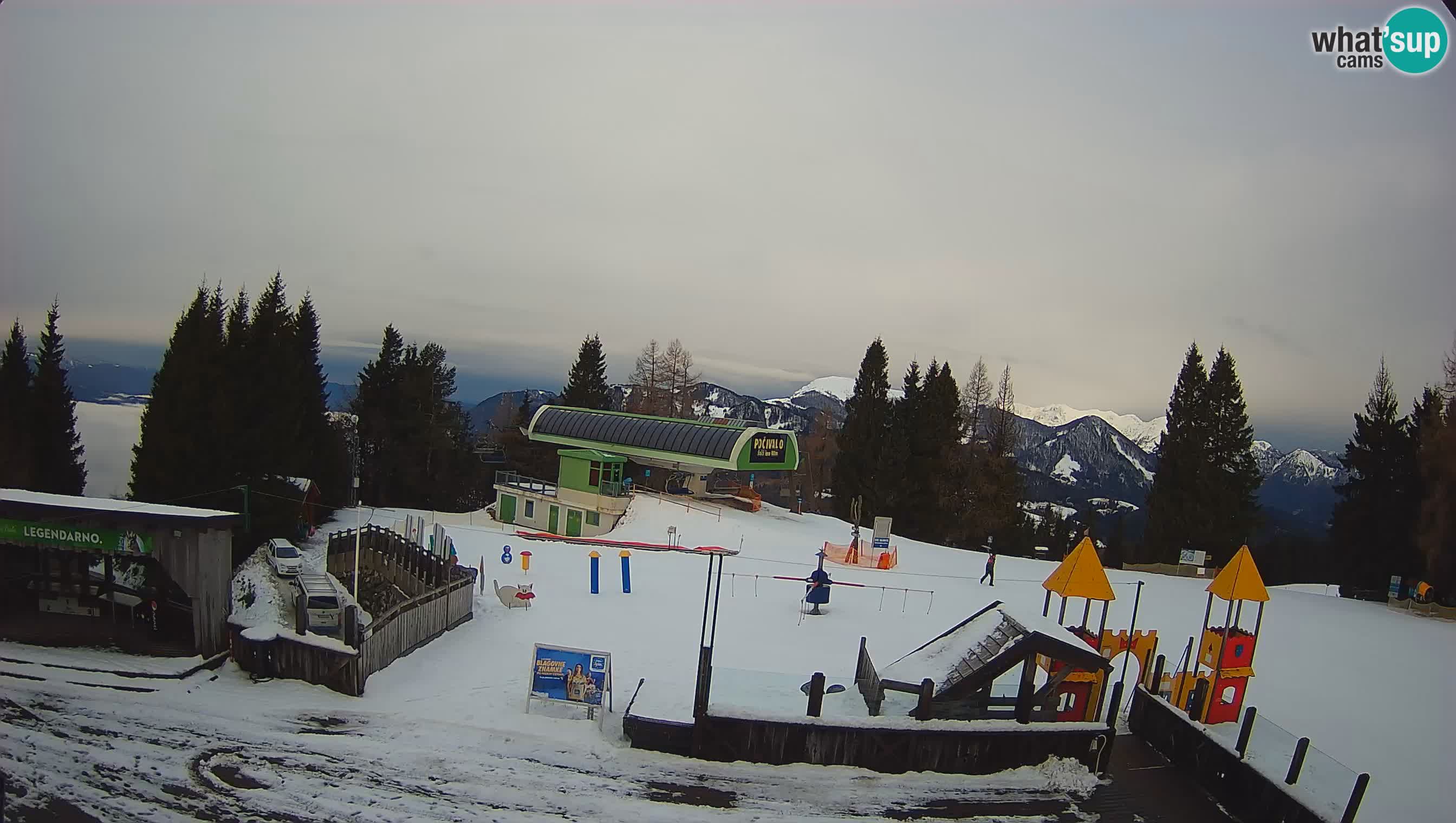 Cámara web Počivalo – Alpska Perla | Vista en vivo desde la estación de esquí Cerkno