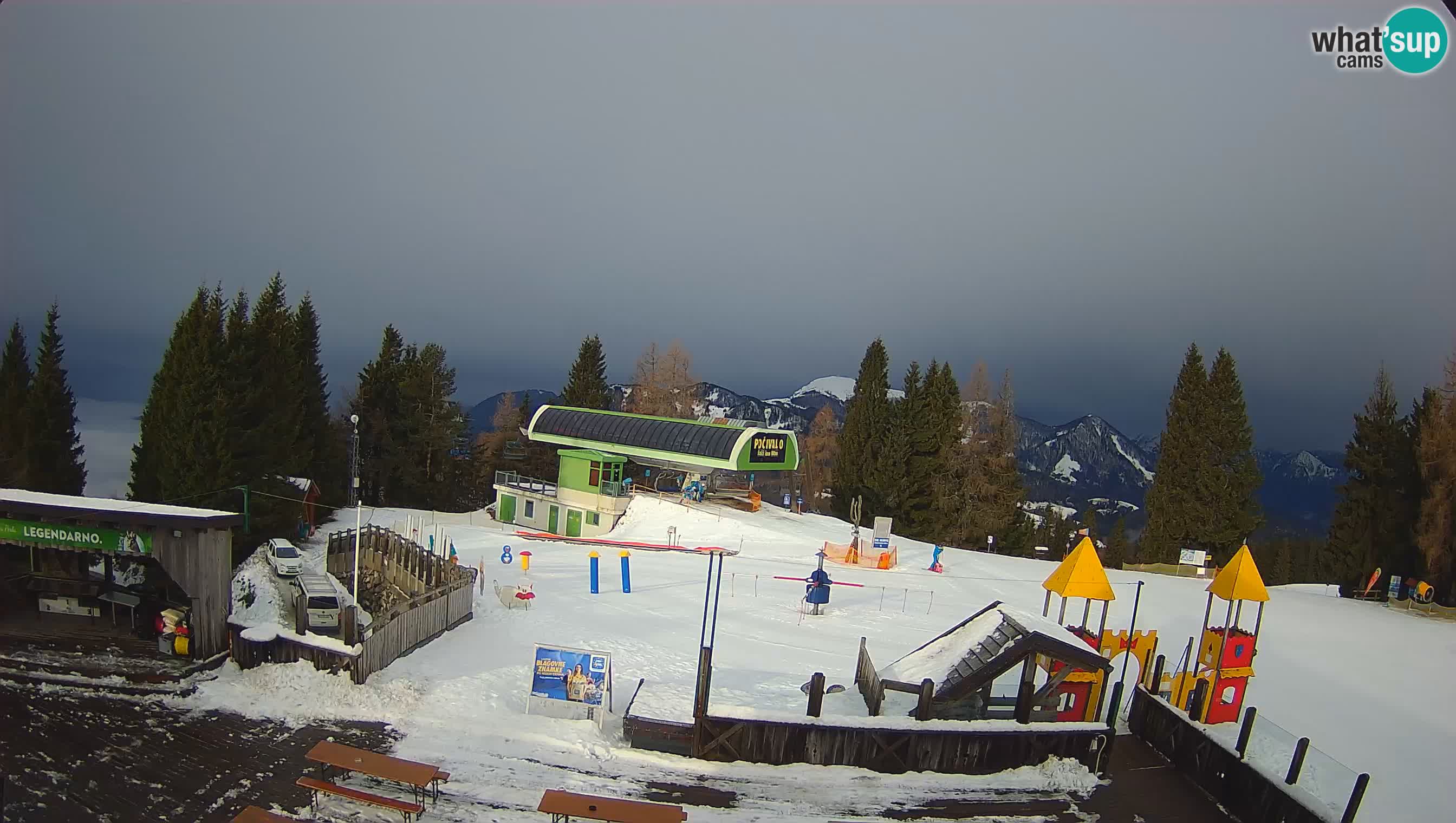 Webcam Počivalo – Alpska Perla | Live View from Cerkno Ski Resort