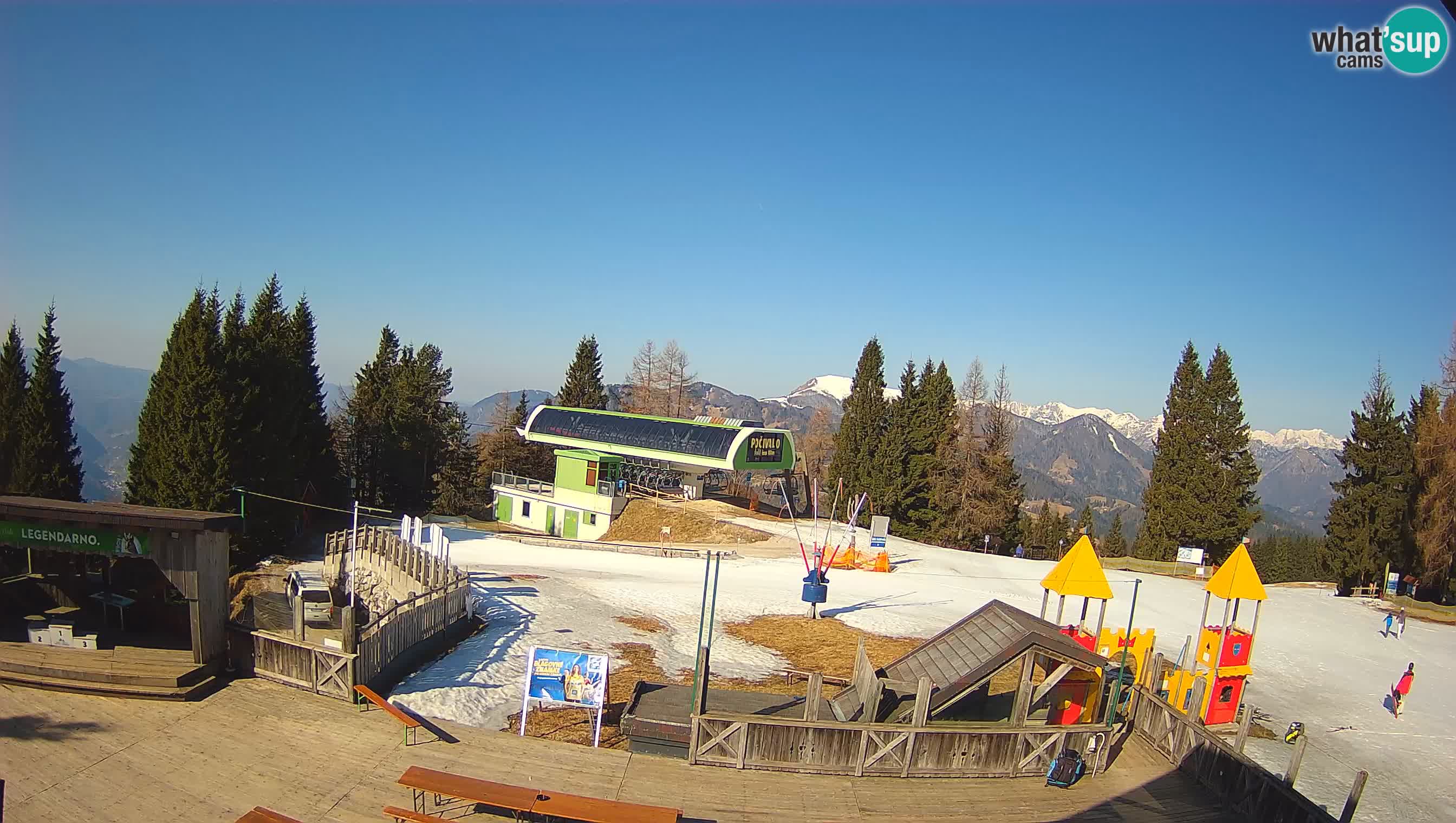 Cámara web Počivalo – Alpska Perla | Vista en vivo desde la estación de esquí Cerkno