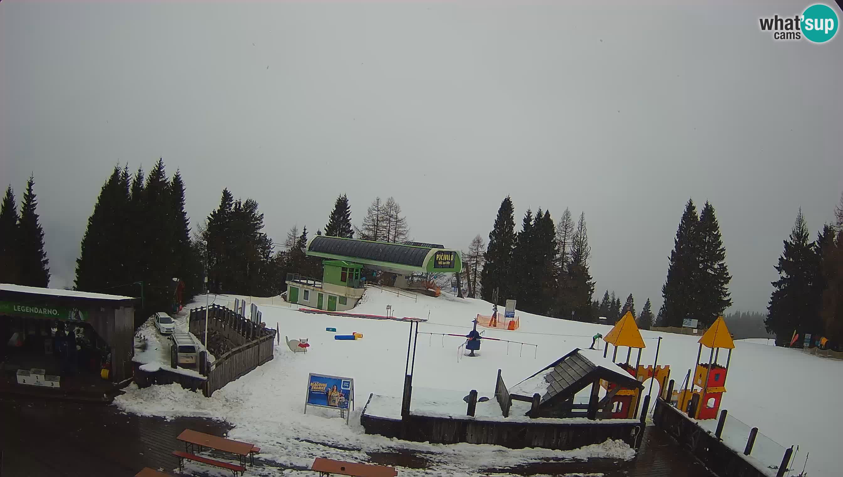 Webcam Počivalo – Alpska Perla | Liveblick vom Skigebiet Cerkno