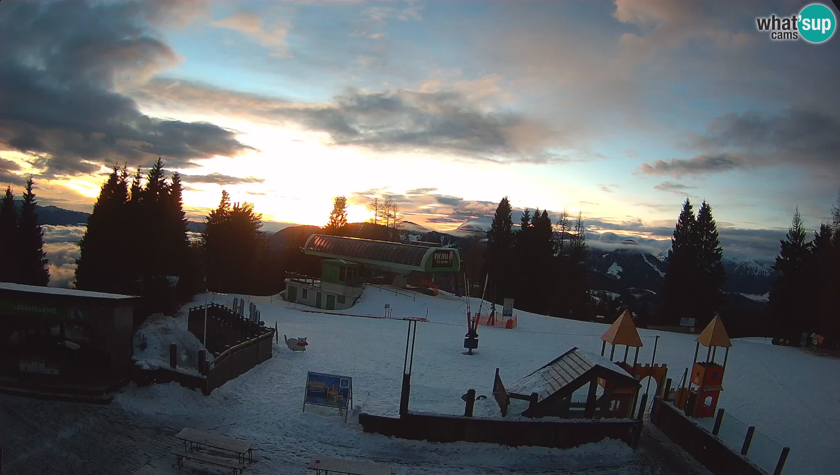 Alpska Perla Skizentrum Cerkno Počivalo Webcam – Slowenien