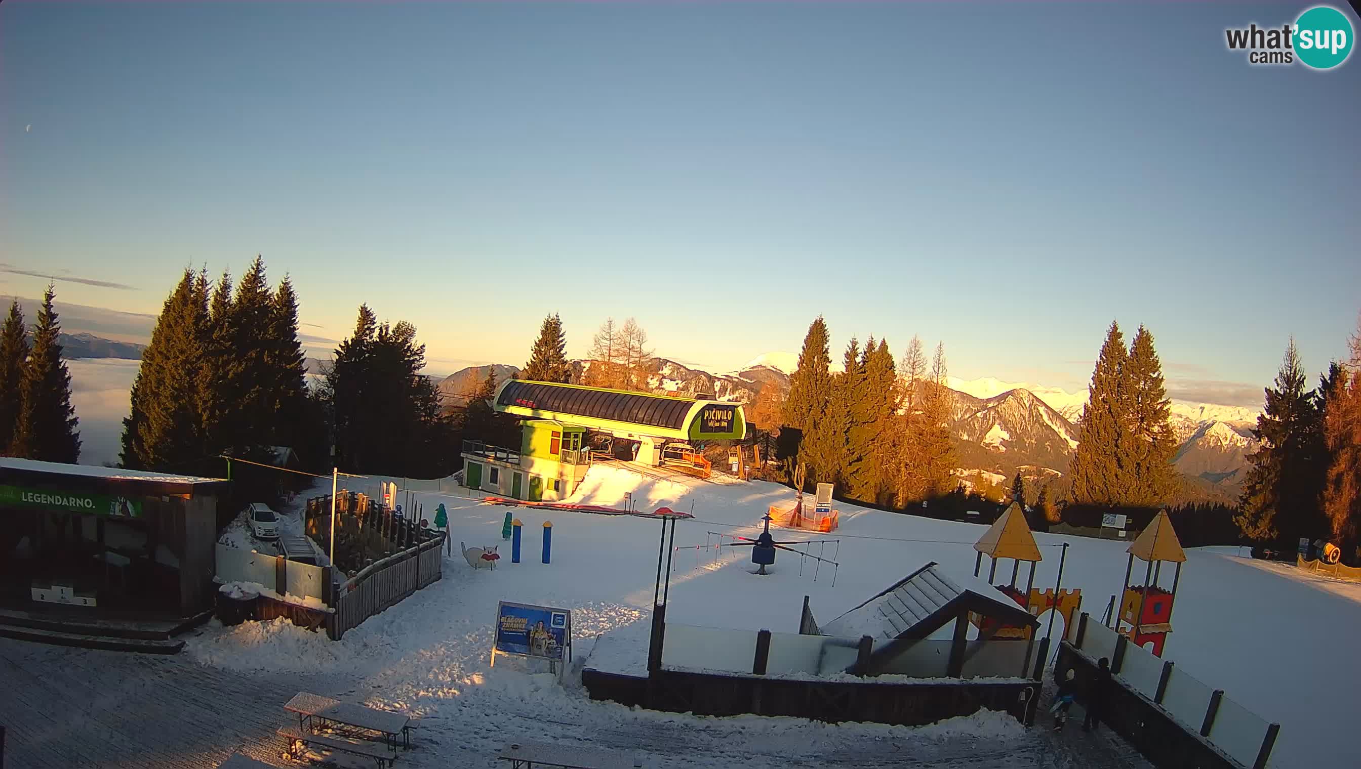 Webcam Počivalo – Alpska Perla | Liveblick vom Skigebiet Cerkno