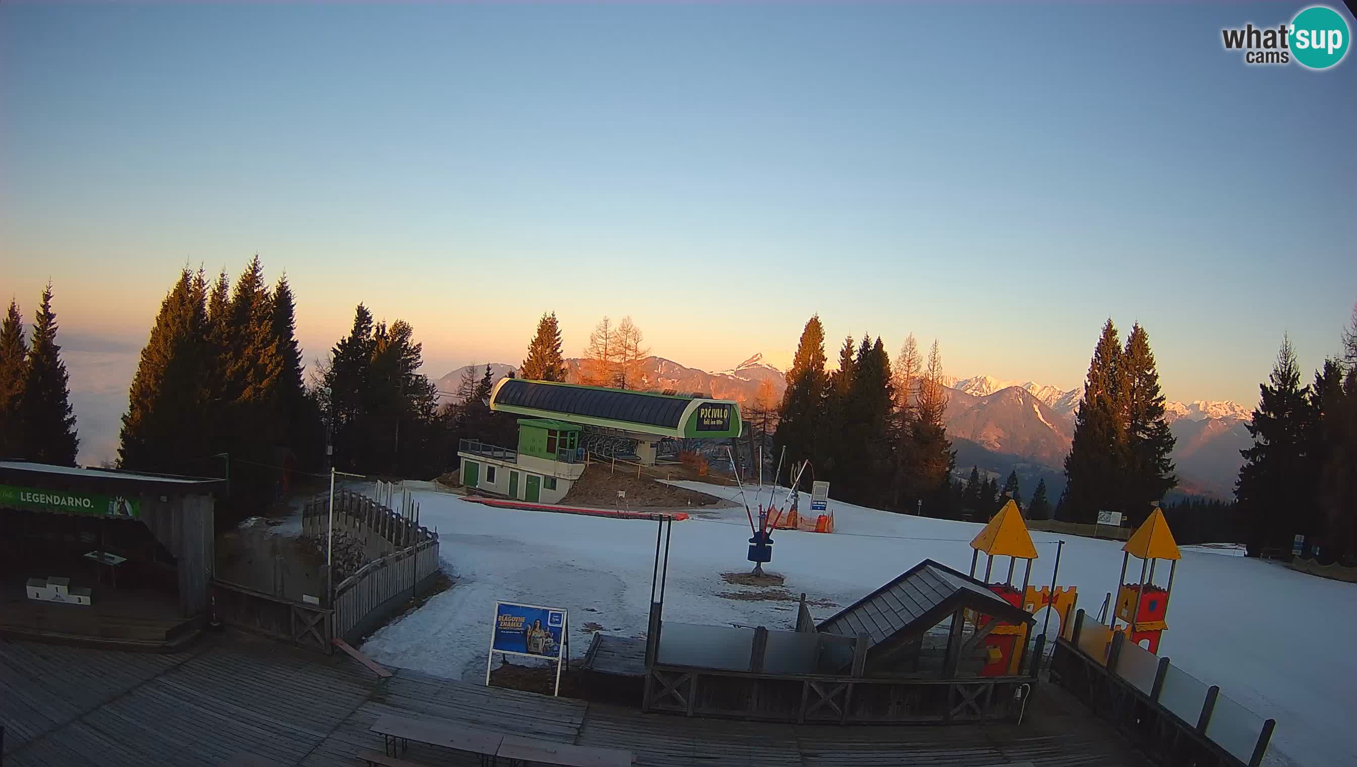 Webcam Počivalo – Alpska Perla | Liveblick vom Skigebiet Cerkno