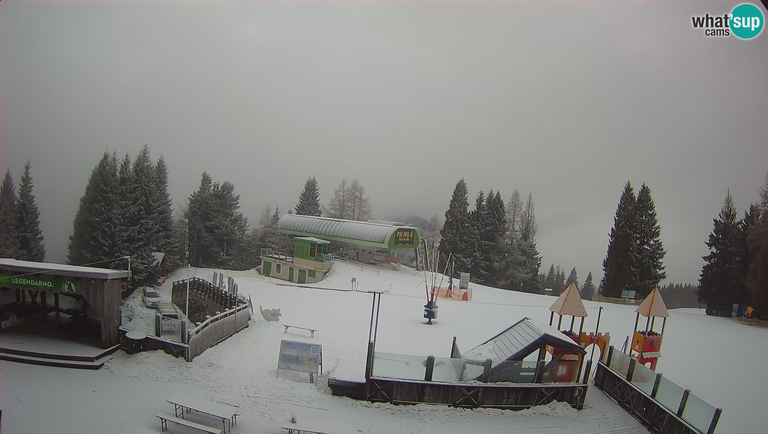 Web kamera Počivalo – Alpska Perla | Pogled uživo sa skijališta Cerkno