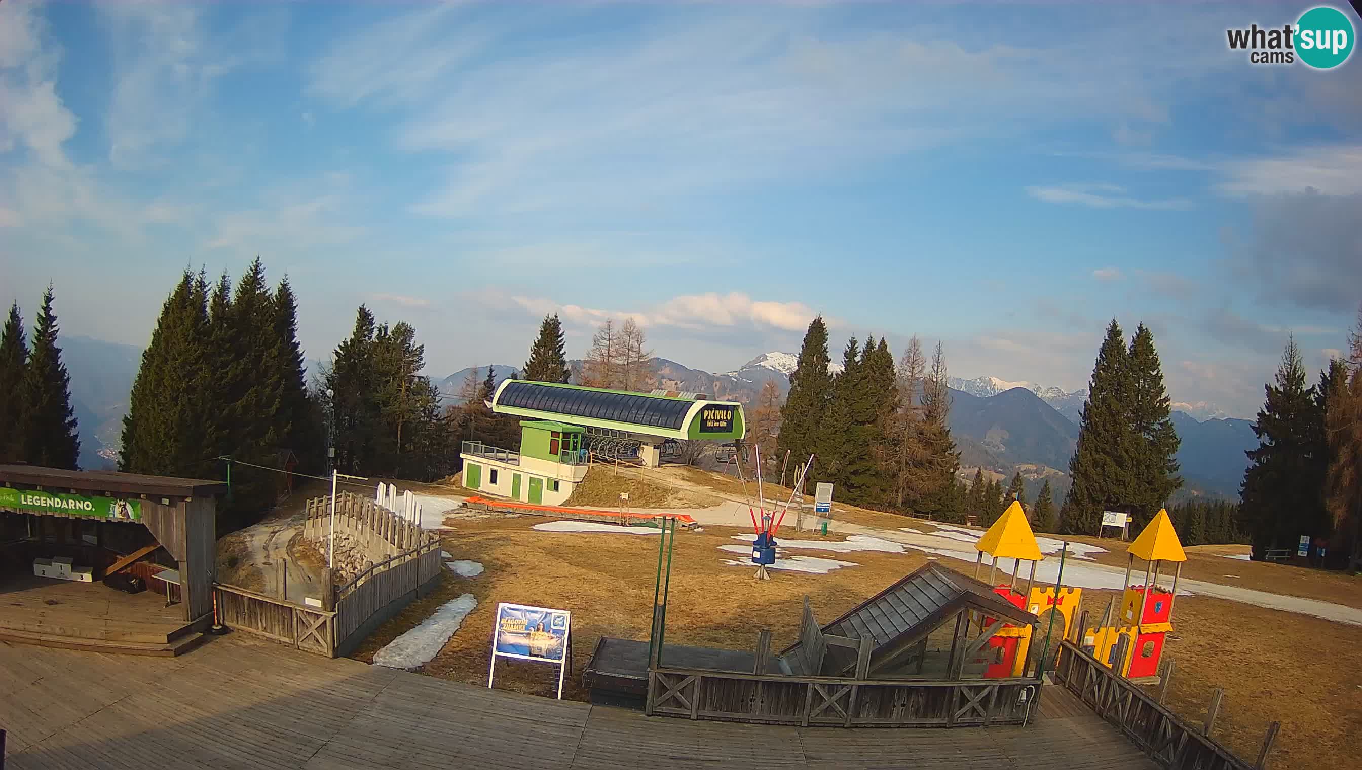 Cámara web Počivalo – Alpska Perla | Vista en vivo desde la estación de esquí Cerkno