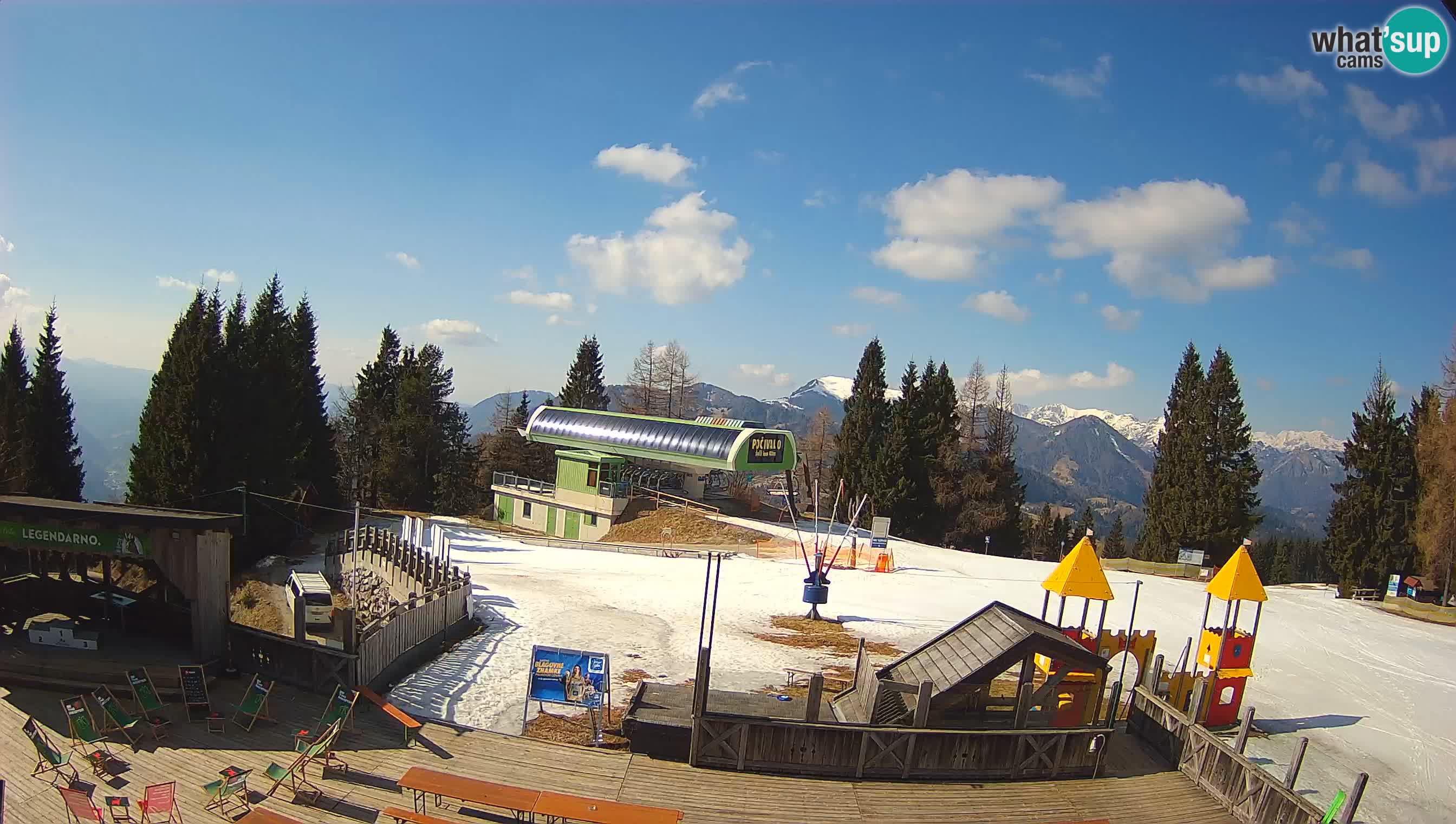 Web kamera Počivalo – Alpska Perla | Pogled uživo sa skijališta Cerkno