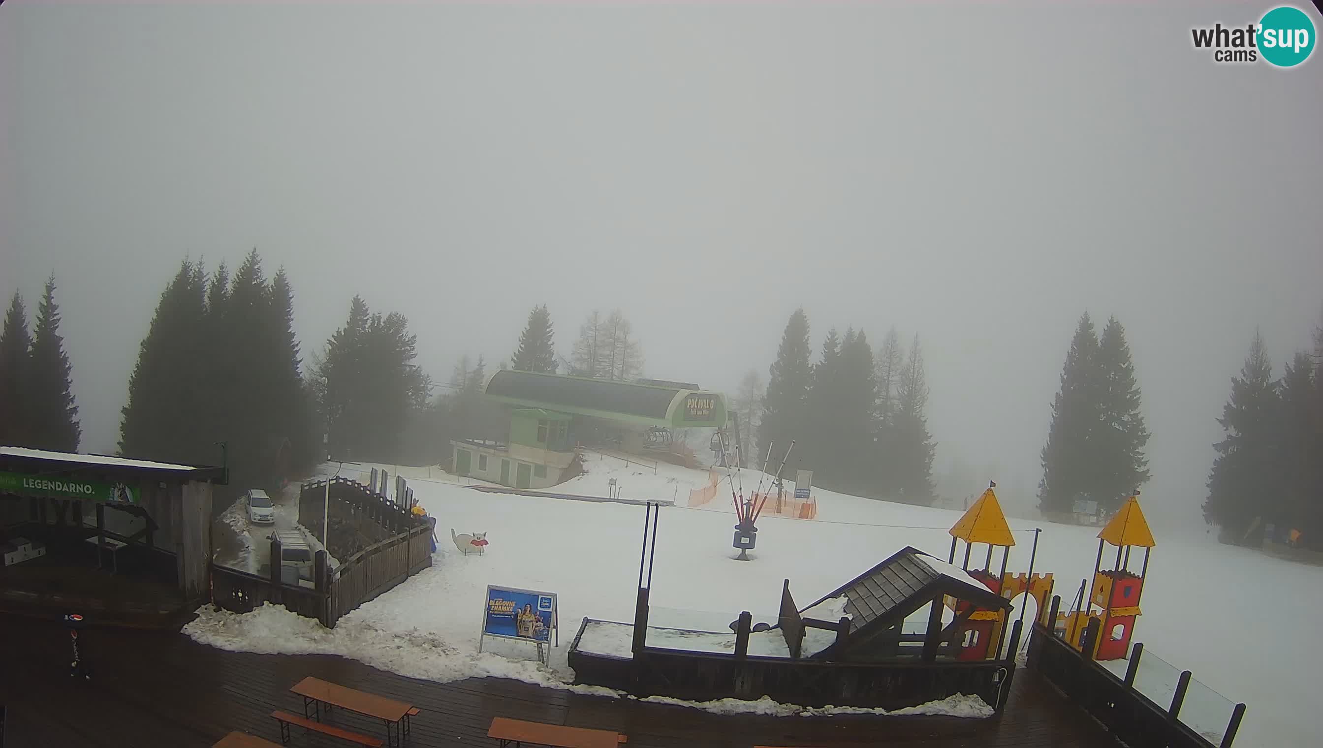 Web kamera Počivalo – Alpska Perla | Pogled uživo sa skijališta Cerkno