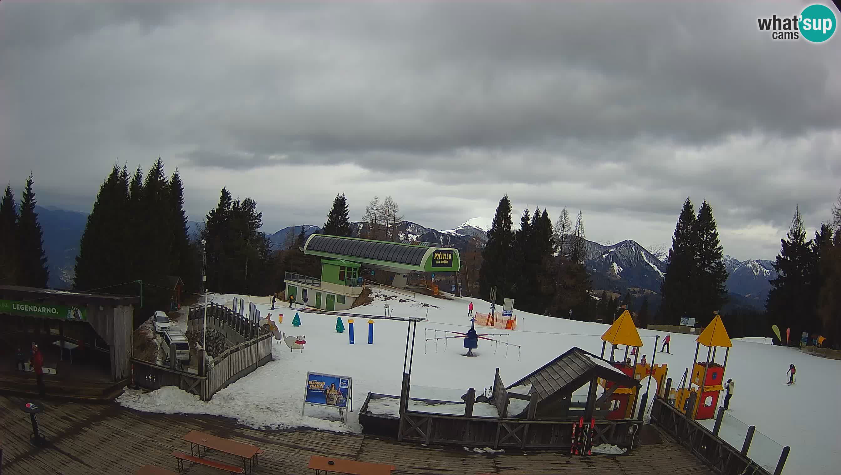 Cámara web Počivalo – Alpska Perla | Vista en vivo desde la estación de esquí Cerkno