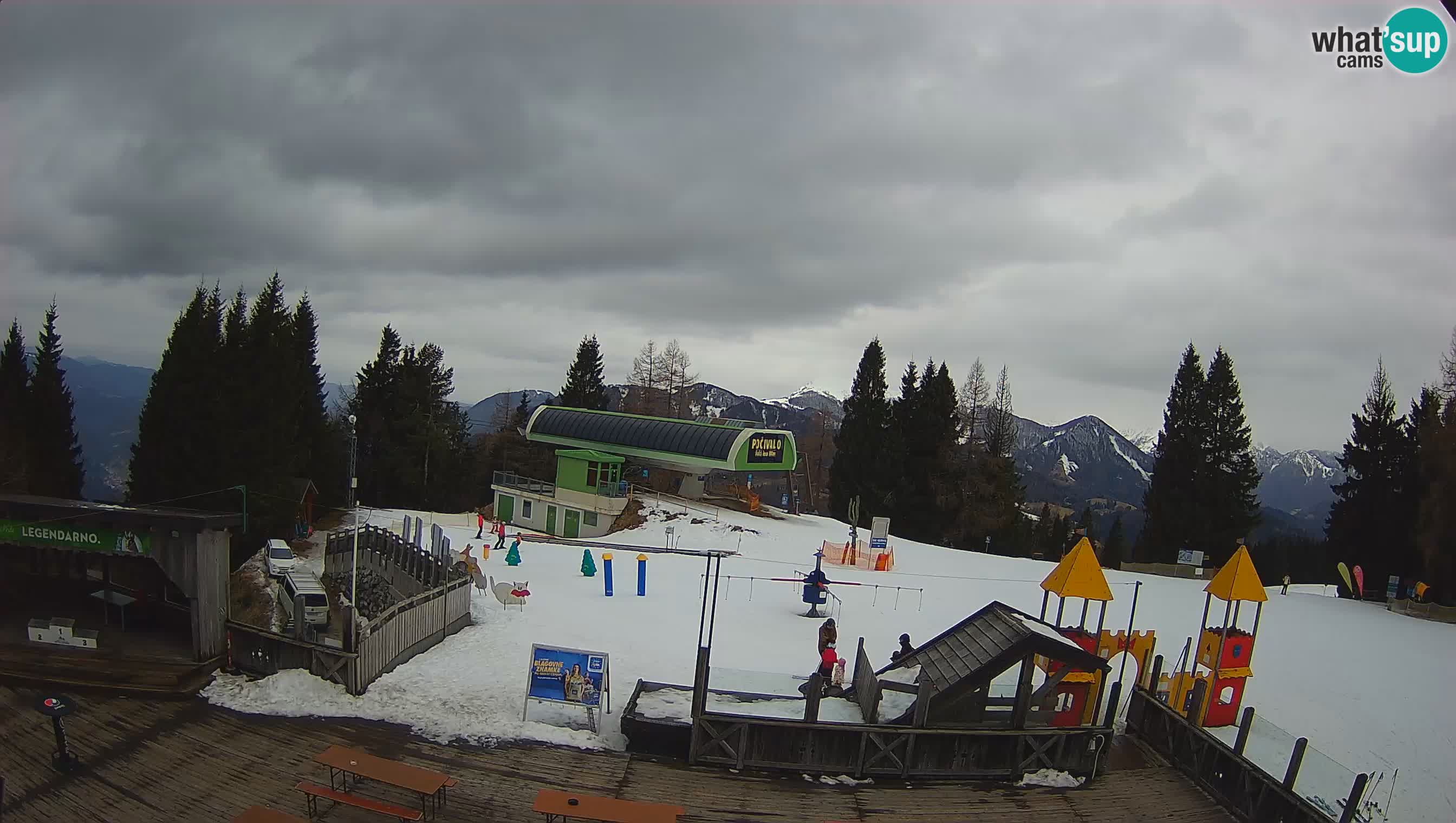 Web kamera Počivalo – Alpska Perla | Pogled uživo sa skijališta Cerkno