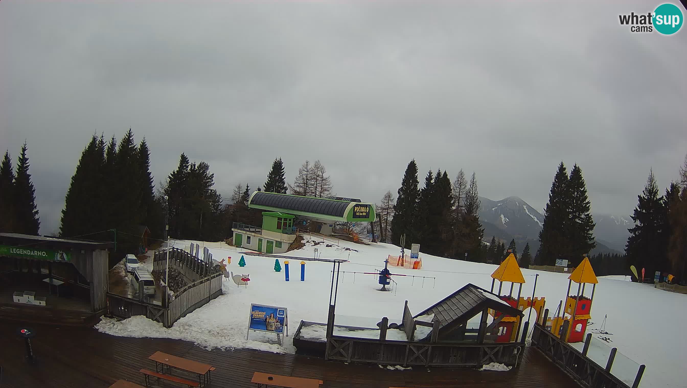 Webcam Počivalo – Alpska Perla | Liveblick vom Skigebiet Cerkno