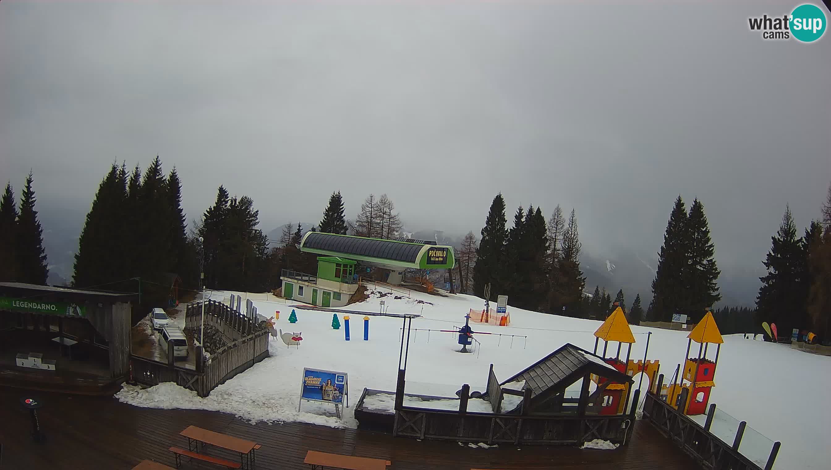 Web kamera Počivalo – Alpska Perla | Pogled uživo sa skijališta Cerkno