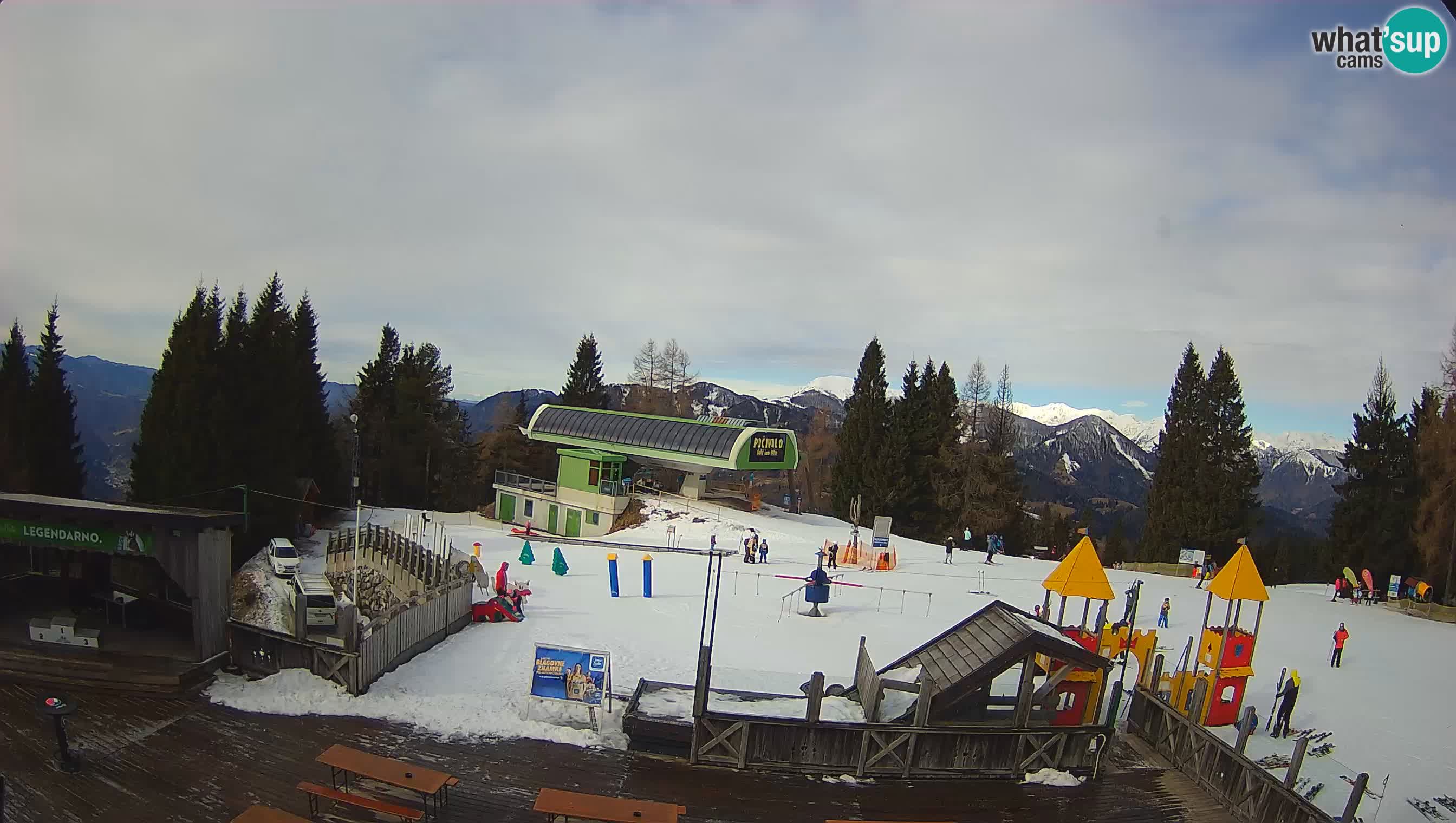 Webcam Počivalo – Alpska Perla | Liveblick vom Skigebiet Cerkno