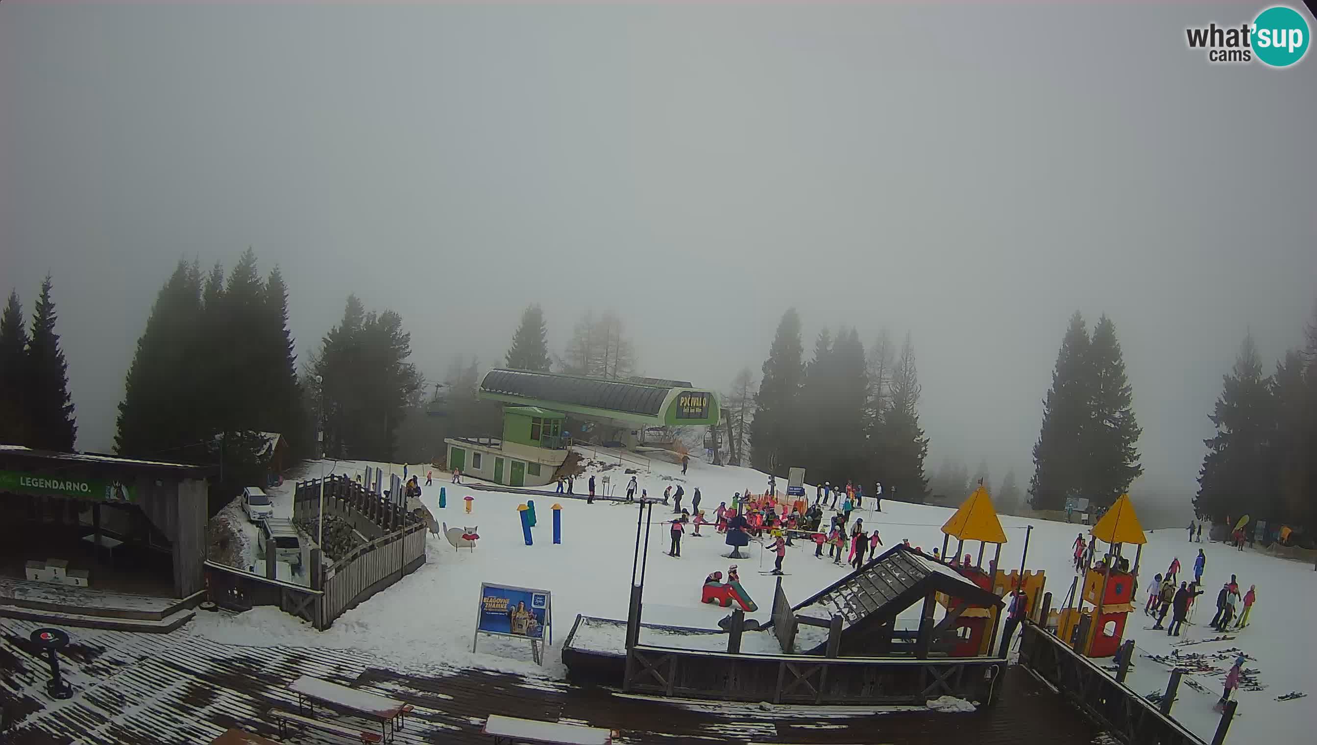 Web kamera Počivalo – Alpska Perla | Pogled uživo sa skijališta Cerkno