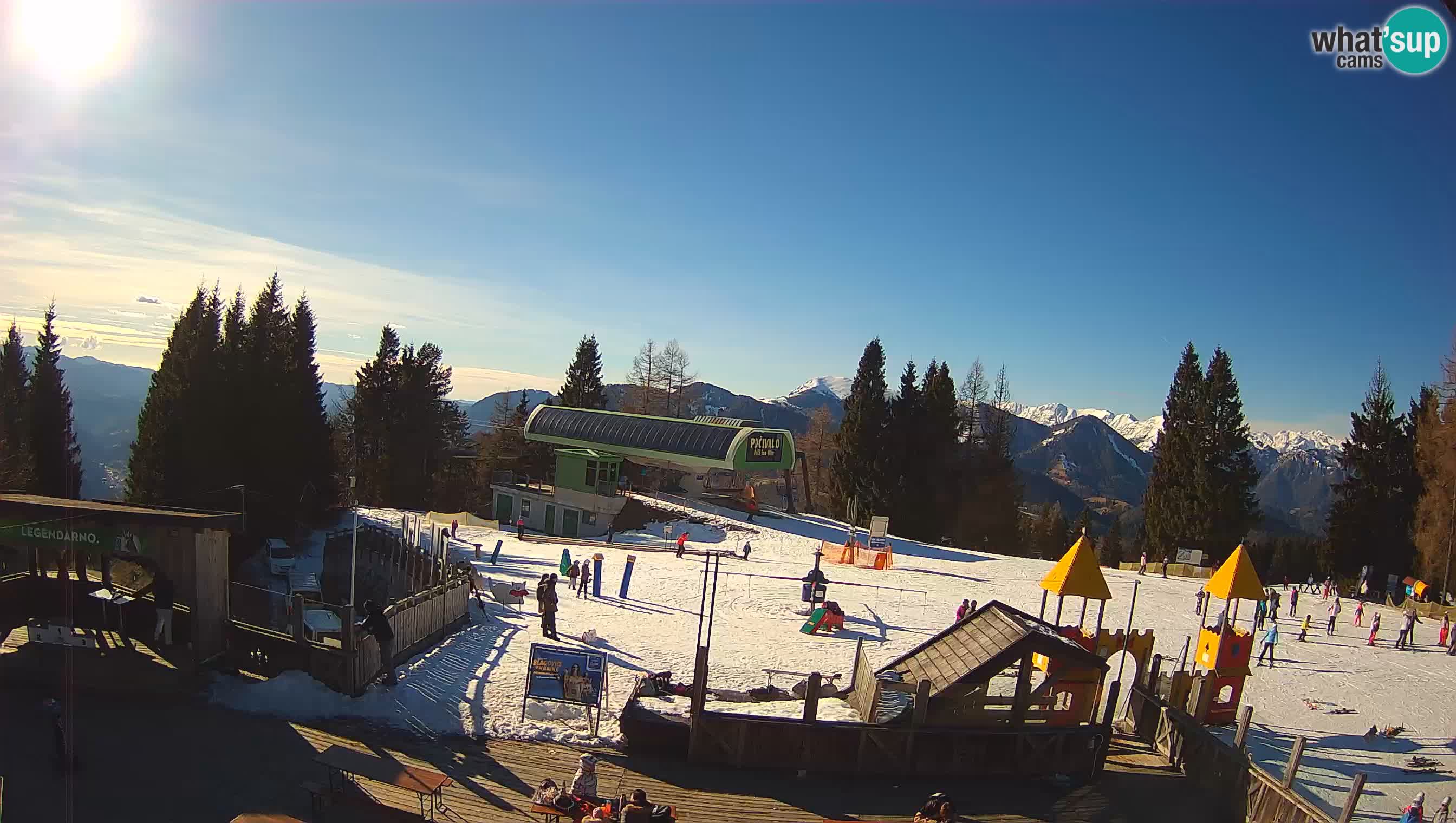 Web kamera Počivalo – Alpska Perla | Pogled uživo sa skijališta Cerkno