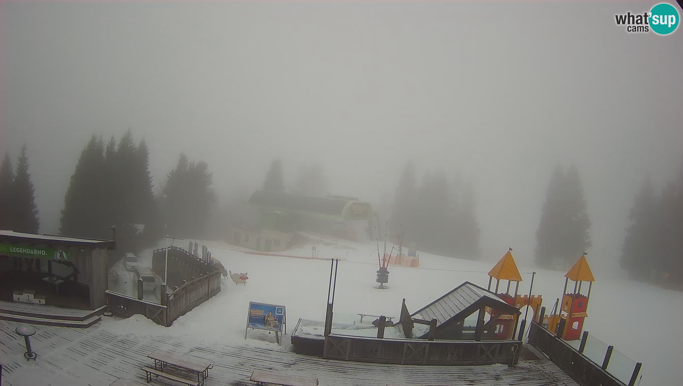 Web kamera Počivalo – Alpska Perla | Pogled uživo sa skijališta Cerkno