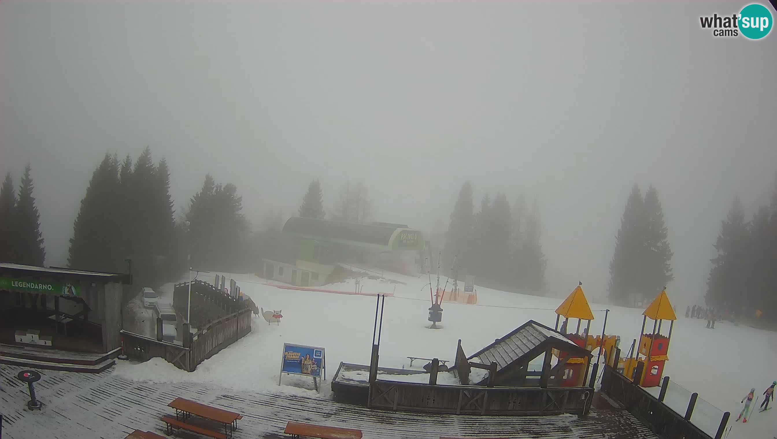 Web kamera Počivalo – Alpska Perla | Pogled uživo sa skijališta Cerkno