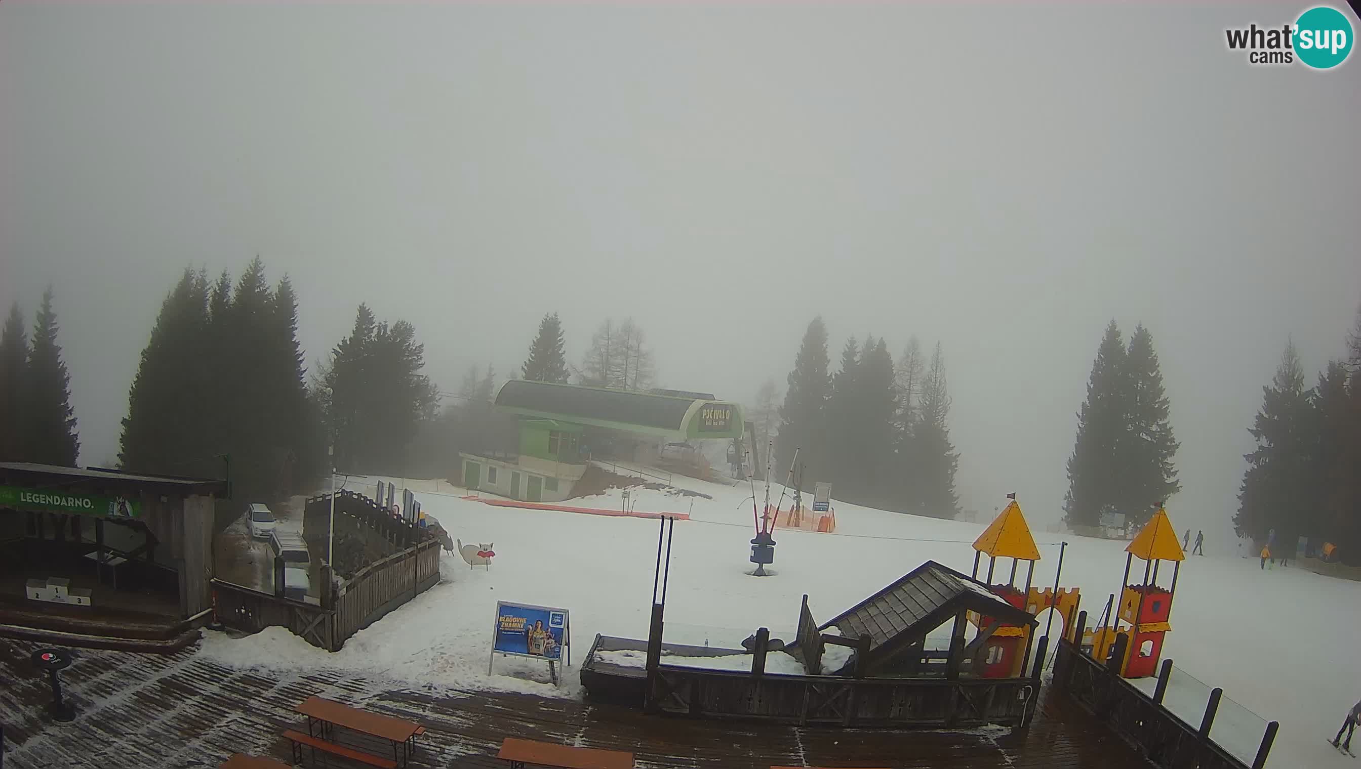 Web kamera Počivalo – Alpska Perla | Pogled uživo sa skijališta Cerkno