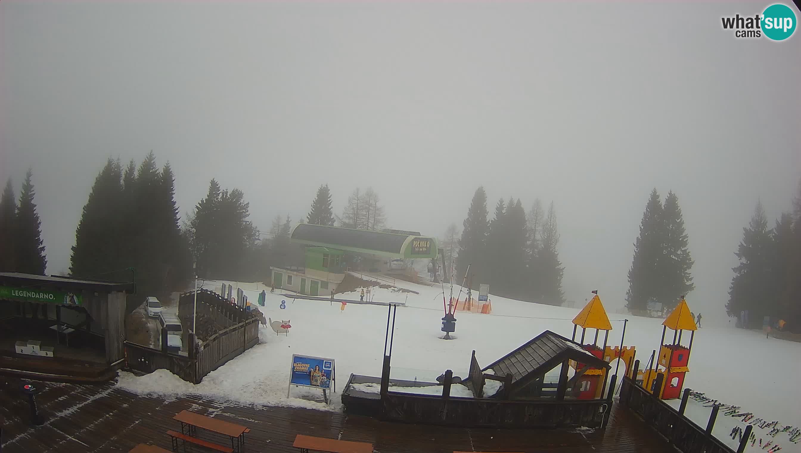 Web kamera Počivalo – Alpska Perla | Pogled uživo sa skijališta Cerkno