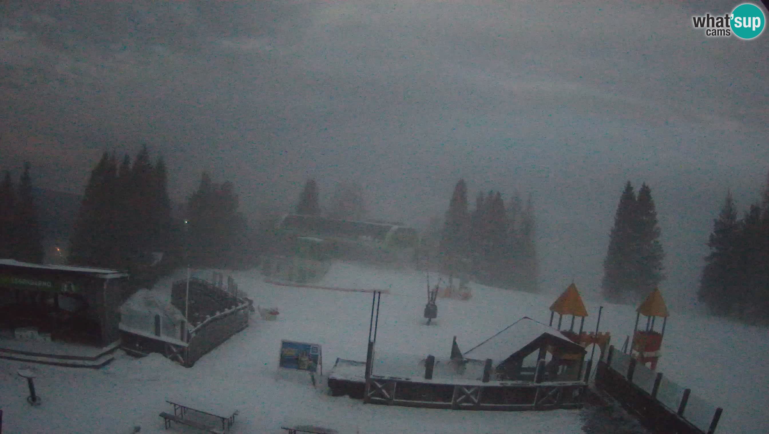 Web kamera Počivalo – Alpska Perla | Pogled uživo sa skijališta Cerkno