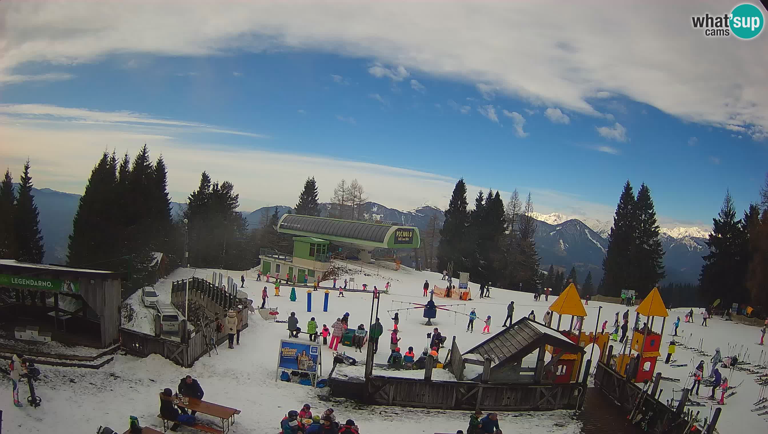 Webcam Počivalo – Alpska Perla | Liveblick vom Skigebiet Cerkno