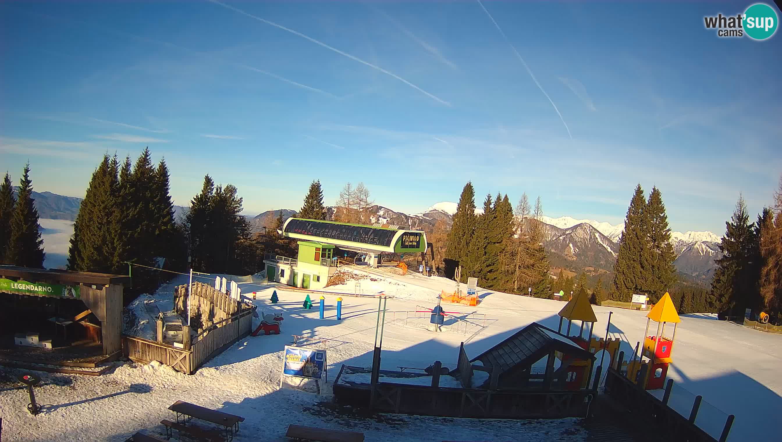 Webcam Počivalo – Alpska Perla | Liveblick vom Skigebiet Cerkno