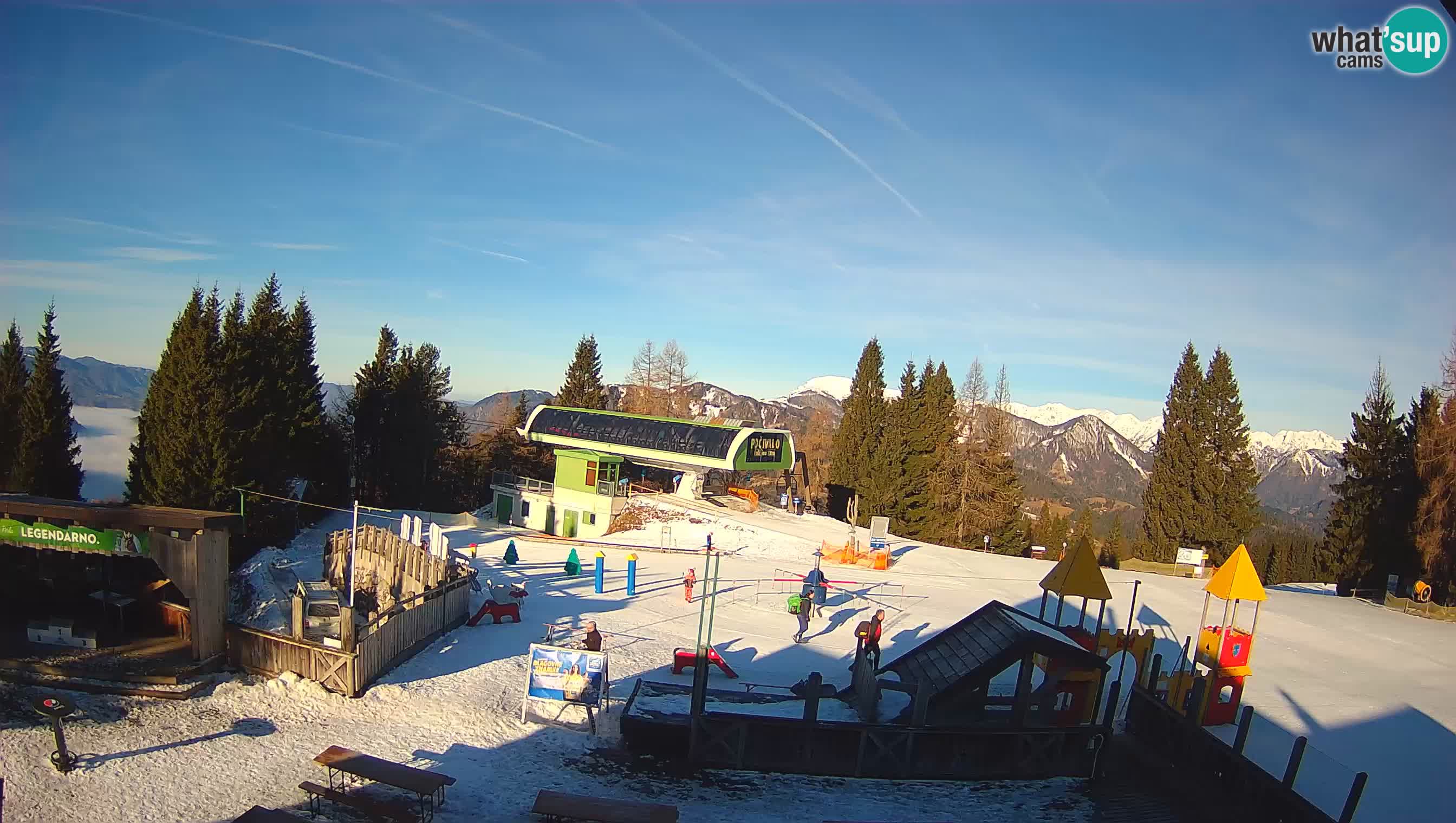 Cámara web Počivalo – Alpska Perla | Vista en vivo desde la estación de esquí Cerkno