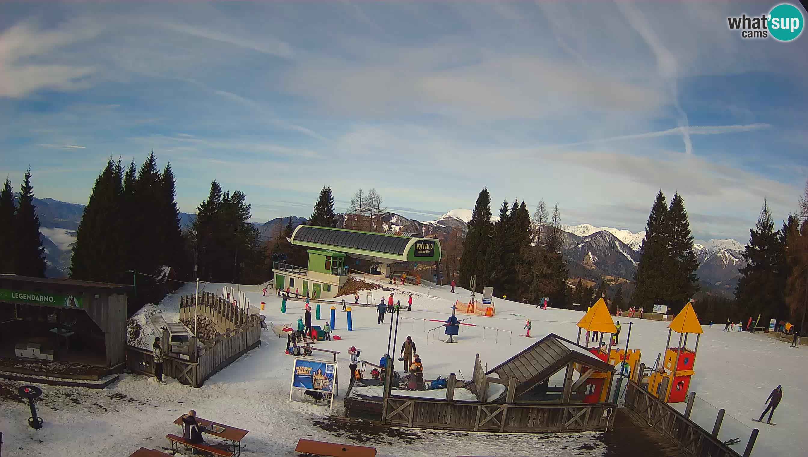 Web kamera Počivalo – Alpska Perla | Pogled uživo sa skijališta Cerkno