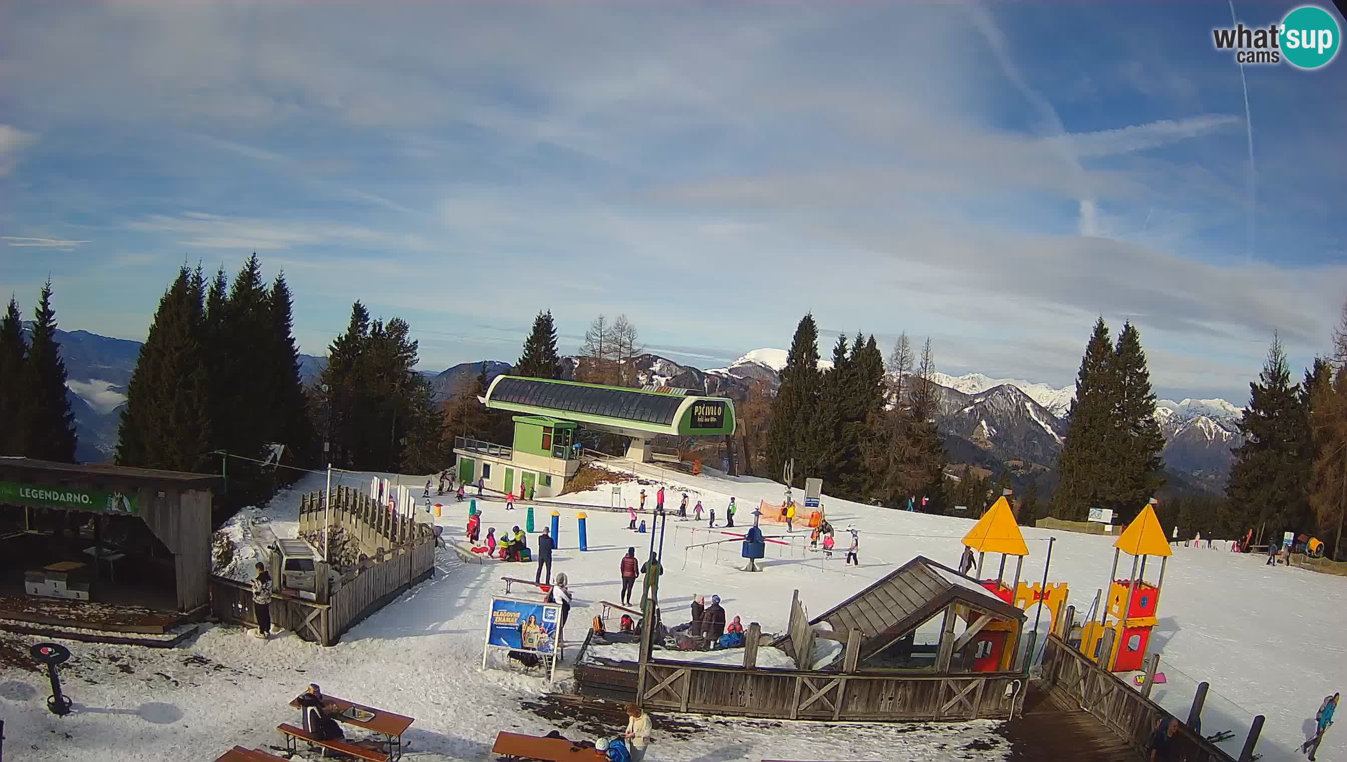 Web kamera Počivalo – Alpska Perla | Pogled uživo sa skijališta Cerkno