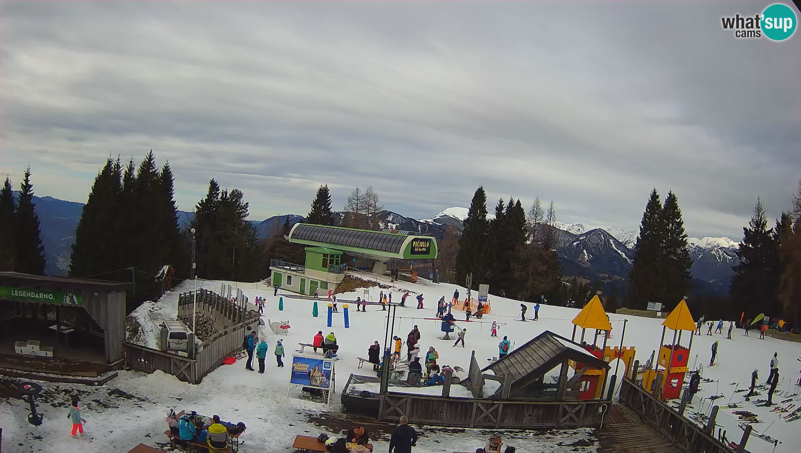 Webcam Počivalo – Alpska Perla | Liveblick vom Skigebiet Cerkno