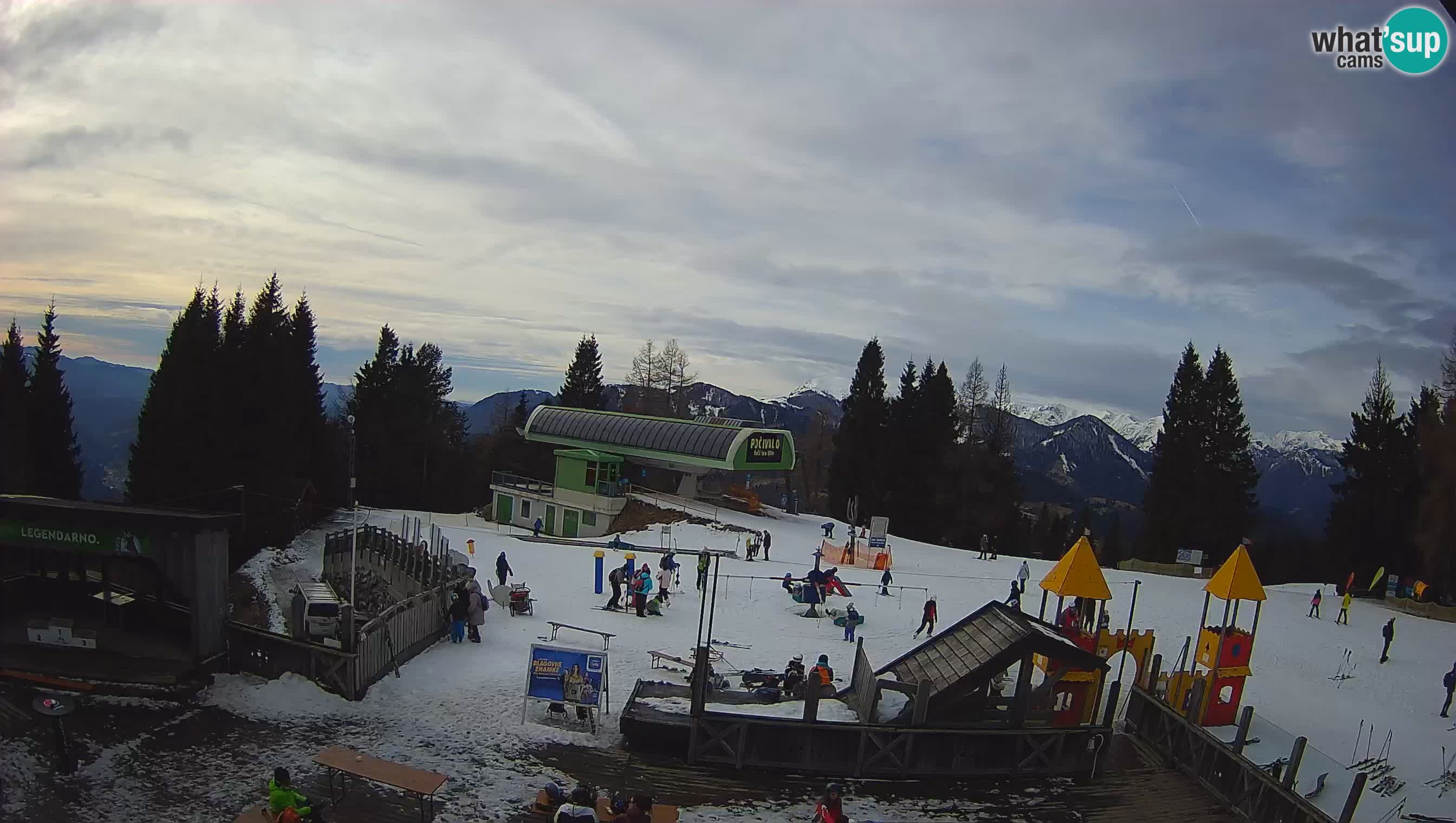Webcam Počivalo – Alpska Perla | Liveblick vom Skigebiet Cerkno