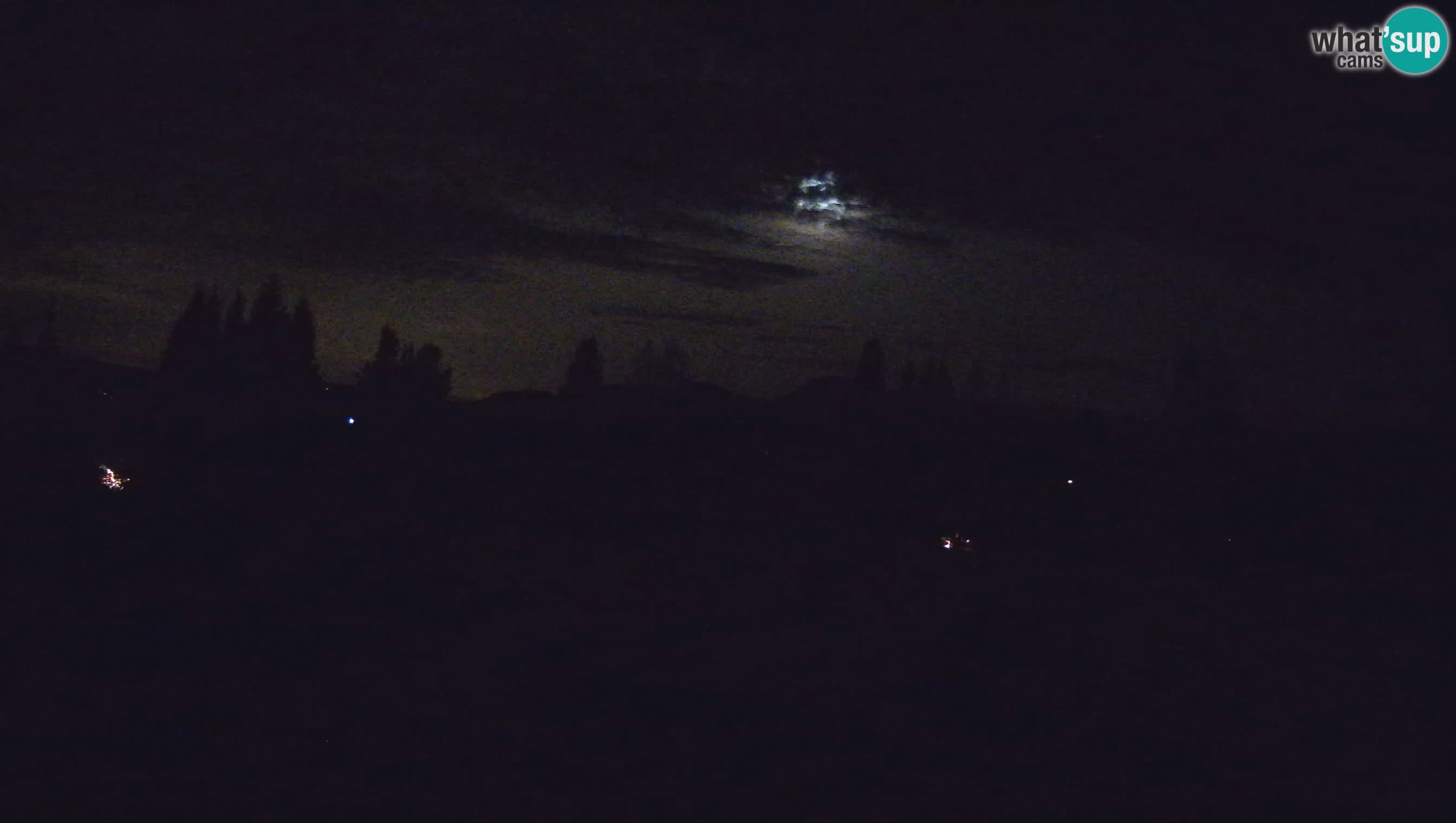 Spletna kamera Počivalo – Alpska Perla | Pogled v živo iz smučišča Cerkno