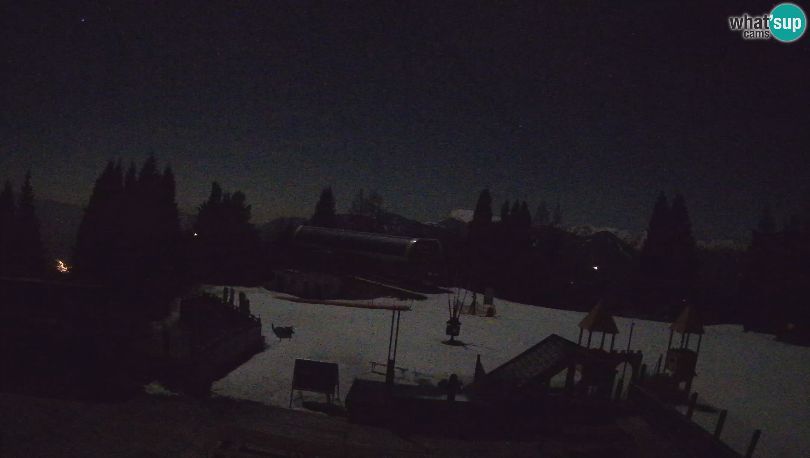 Webcam de la station de ski des Alpes slovènes à Cerkno Počivalo