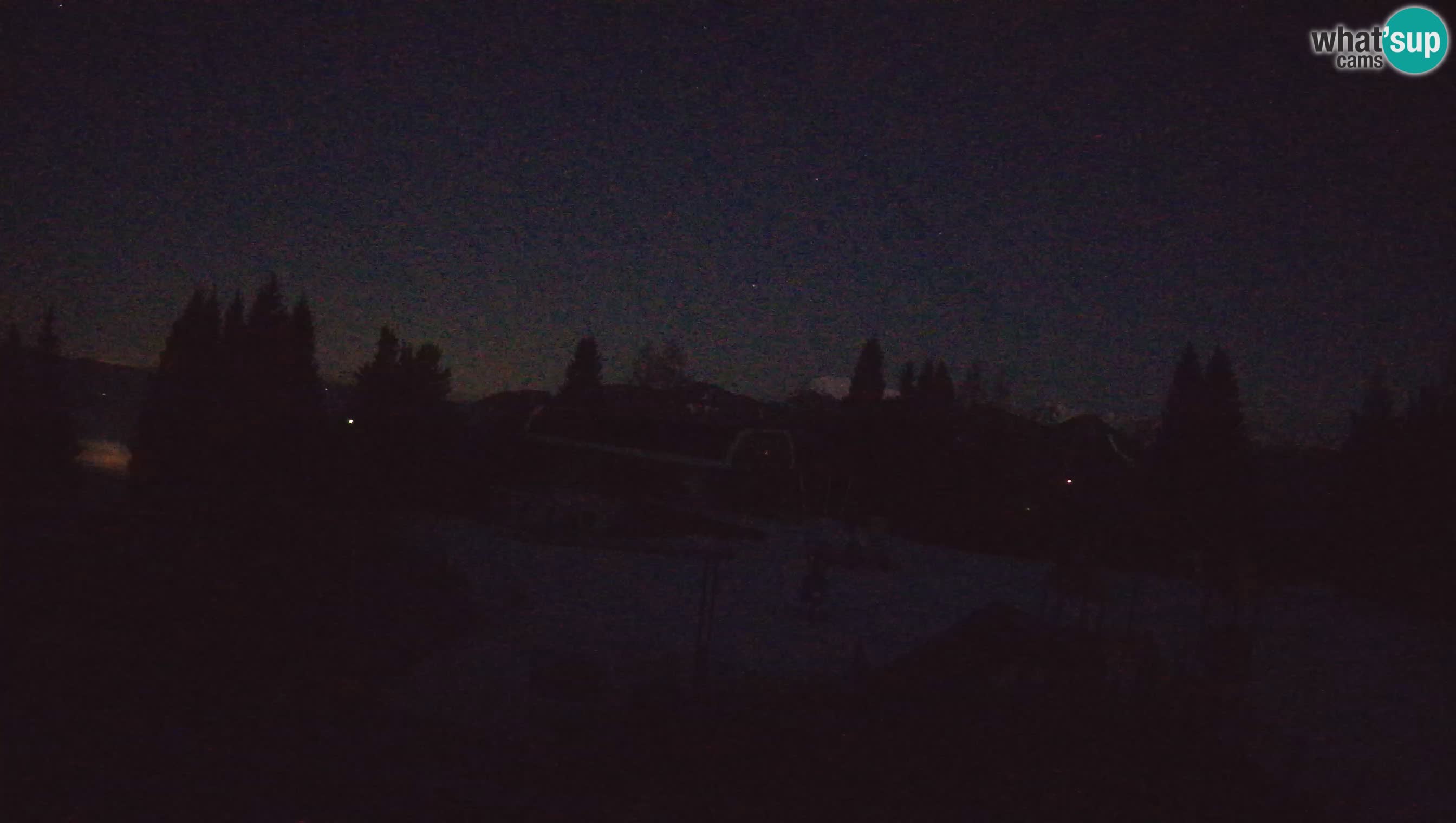 Webcam de la station de ski des Alpes slovènes à Cerkno Počivalo