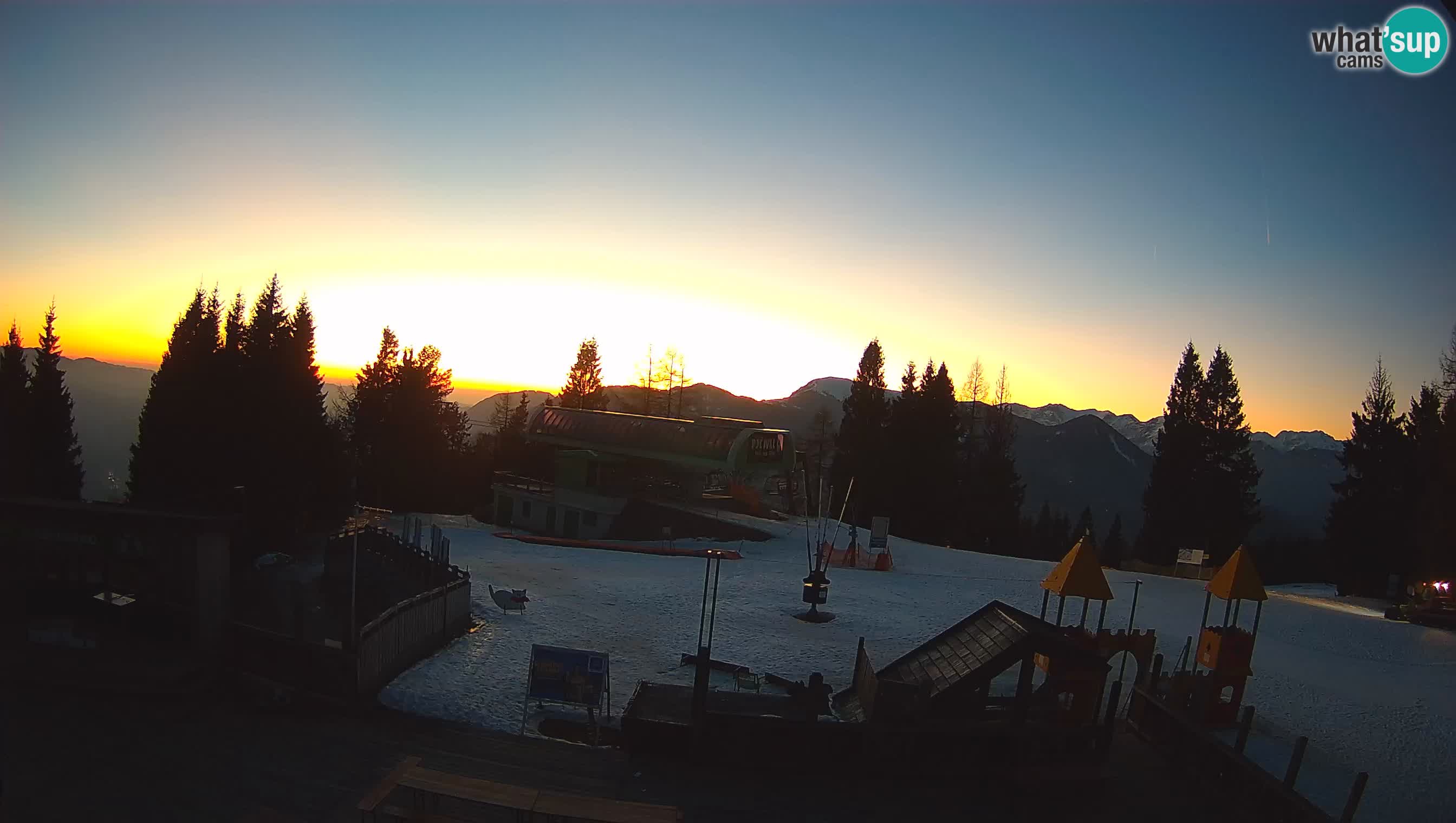 Webcam Počivalo – Alpska Perla | Liveblick vom Skigebiet Cerkno