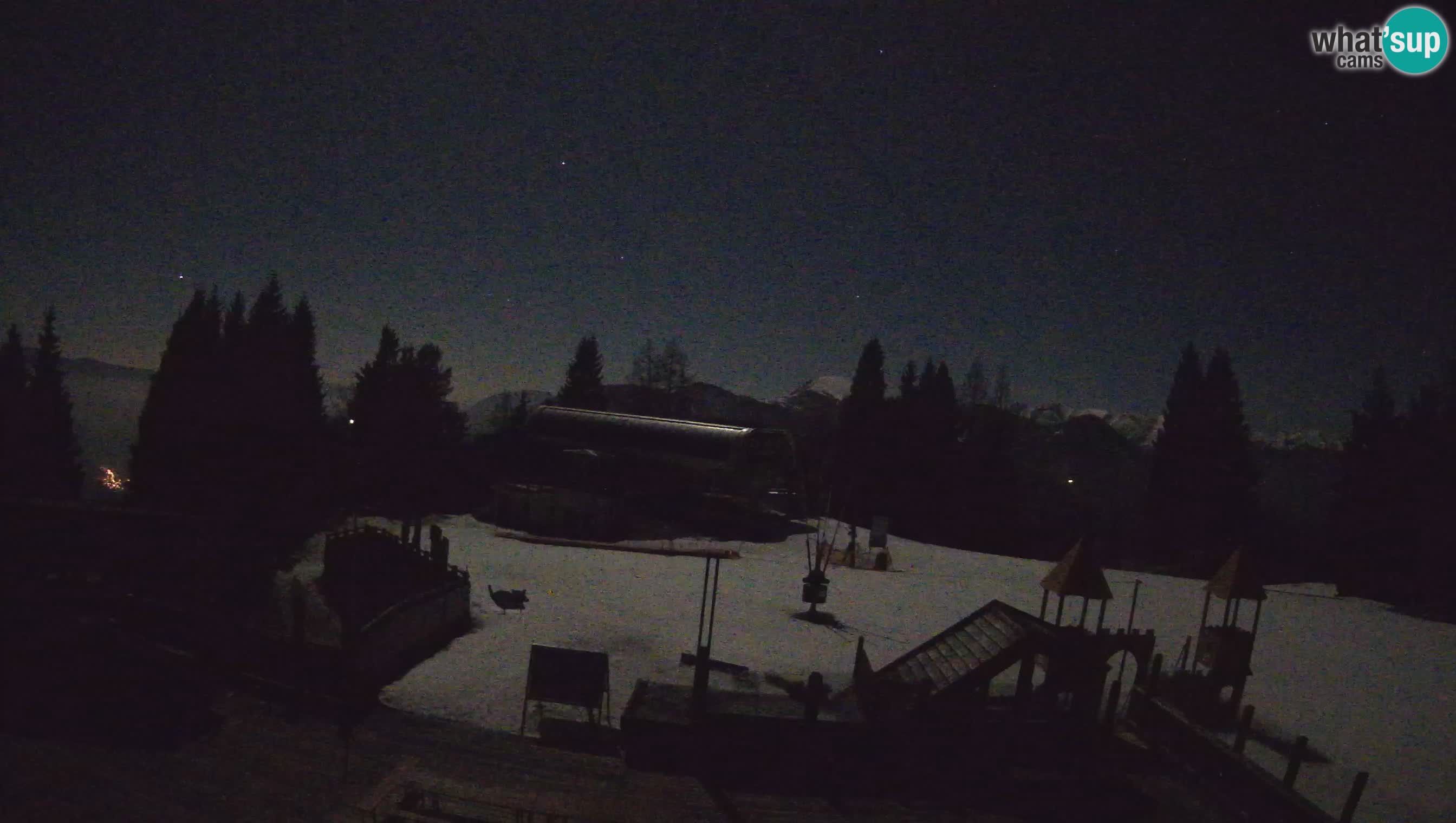 Webcam de la station de ski des Alpes slovènes à Cerkno Počivalo