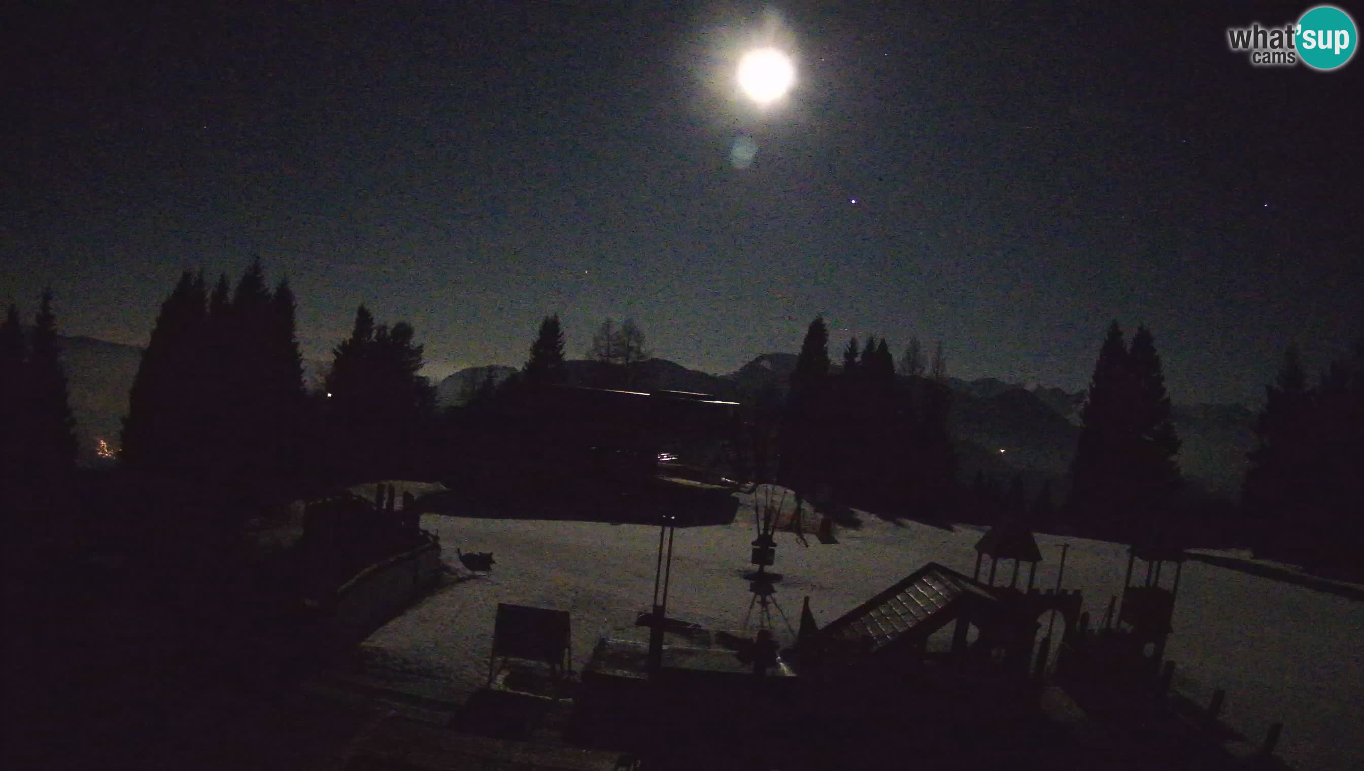Webcam de la station de ski des Alpes slovènes à Cerkno Počivalo