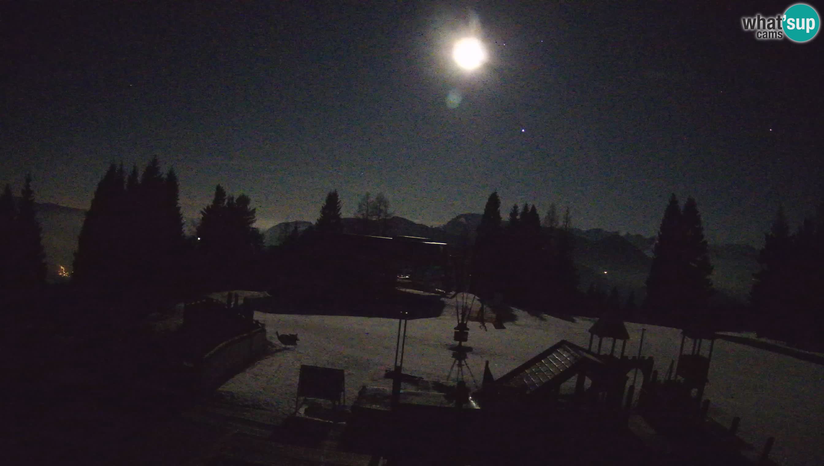 Alpska Perla Ski center Cerkno Počivalo webcam – Slovenia
