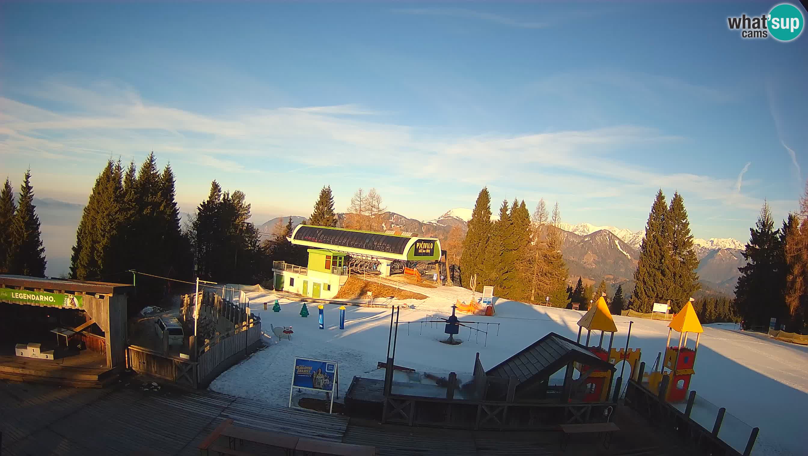 Webcam Počivalo – Alpska Perla | Vista live dalla stazione sciistica di Cerkno