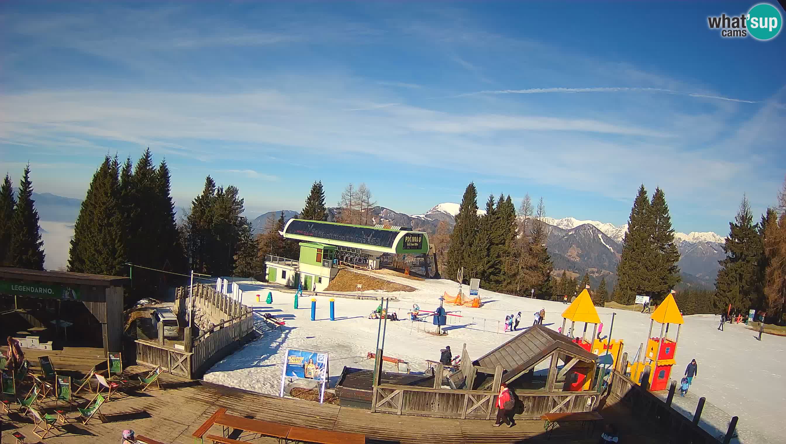 Web kamera Počivalo – Alpska Perla | Pogled uživo sa skijališta Cerkno