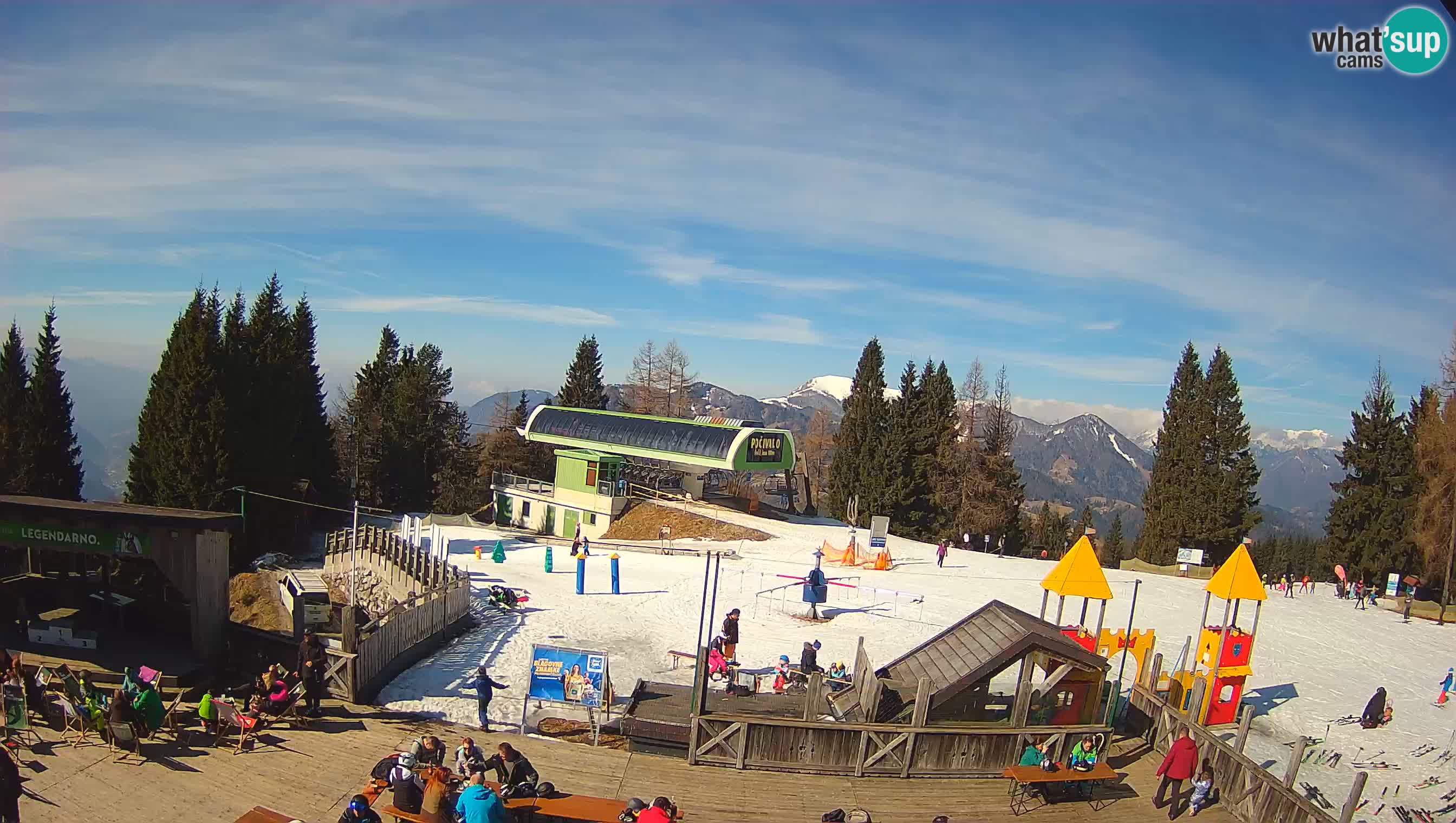 Cámara web Počivalo – Alpska Perla | Vista en vivo desde la estación de esquí Cerkno