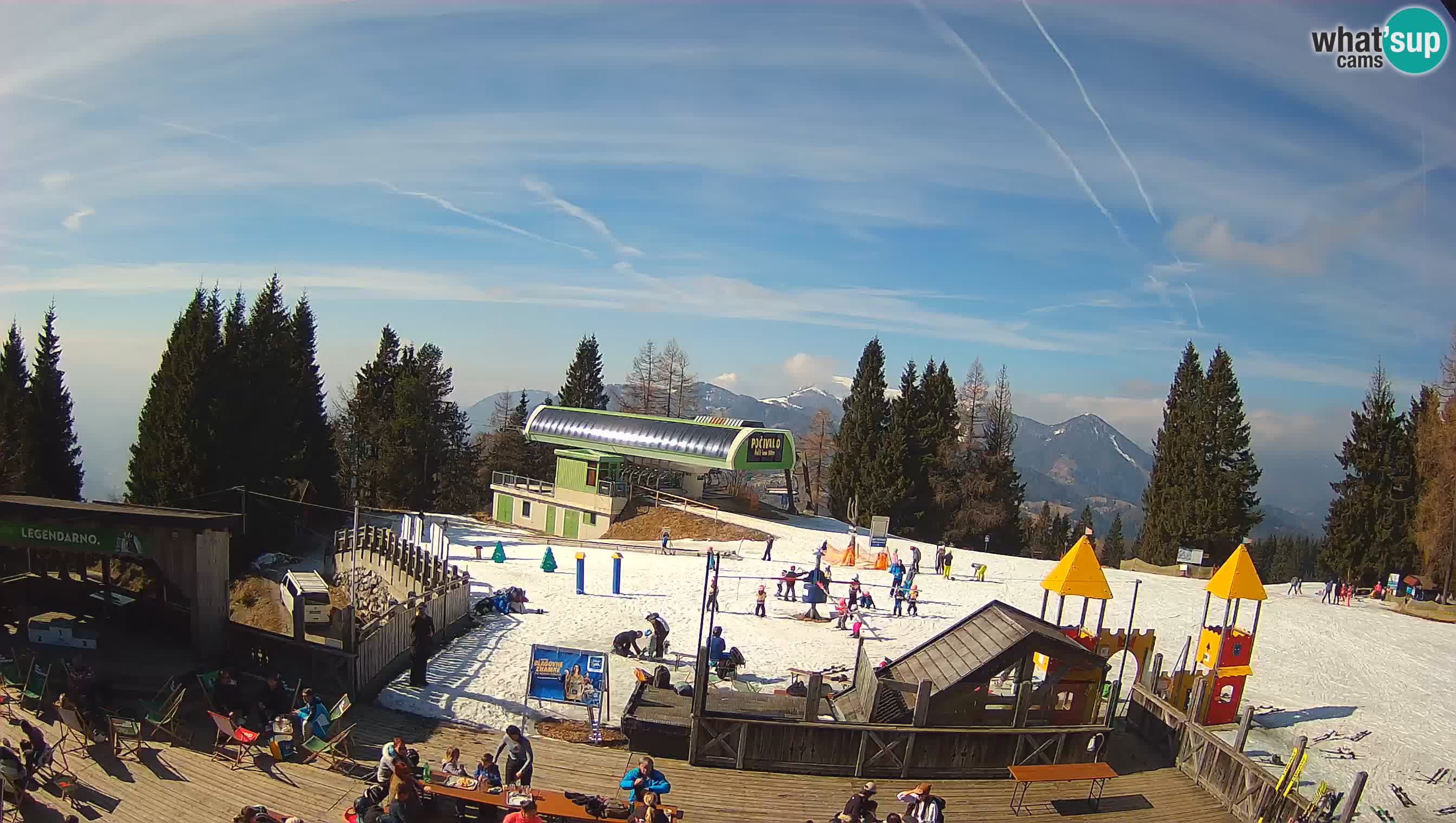 Cámara web Počivalo – Alpska Perla | Vista en vivo desde la estación de esquí Cerkno