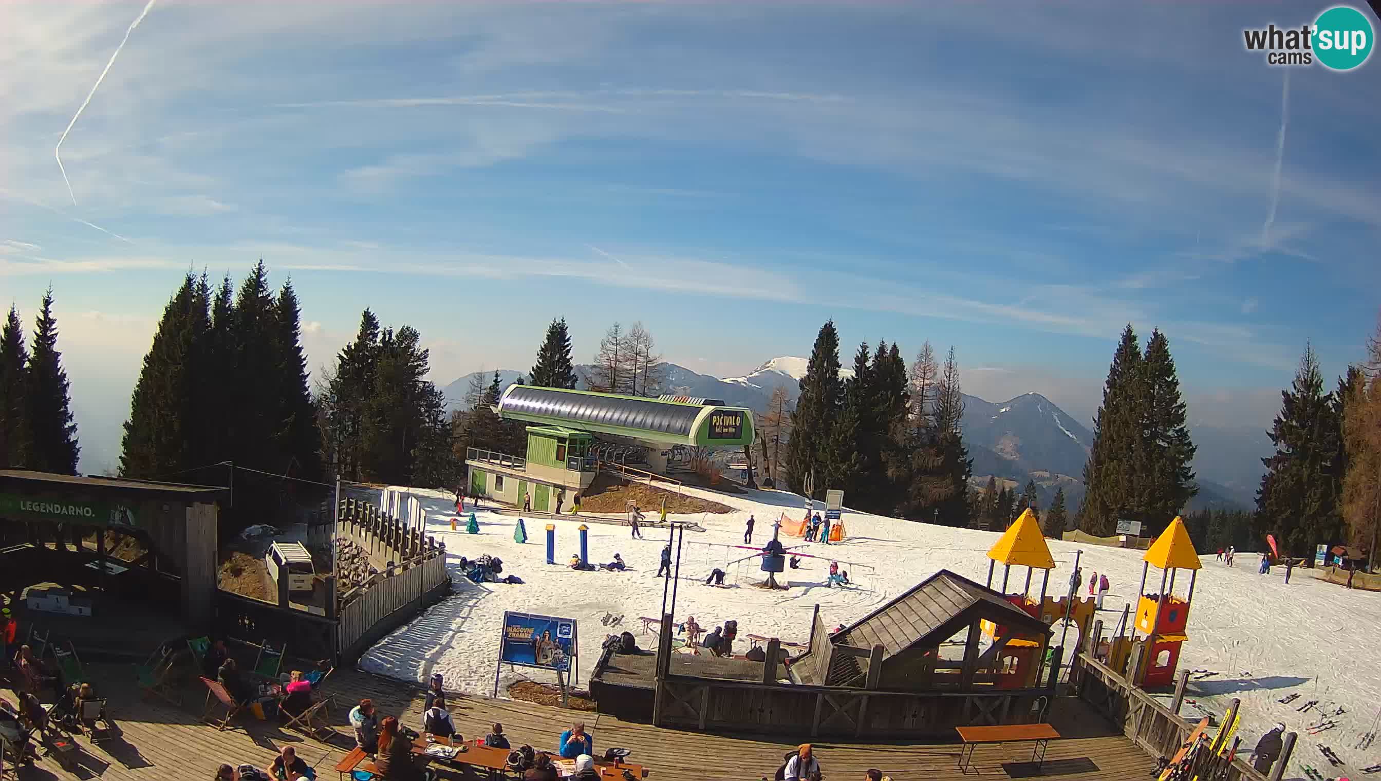 Cámara web Počivalo – Alpska Perla | Vista en vivo desde la estación de esquí Cerkno