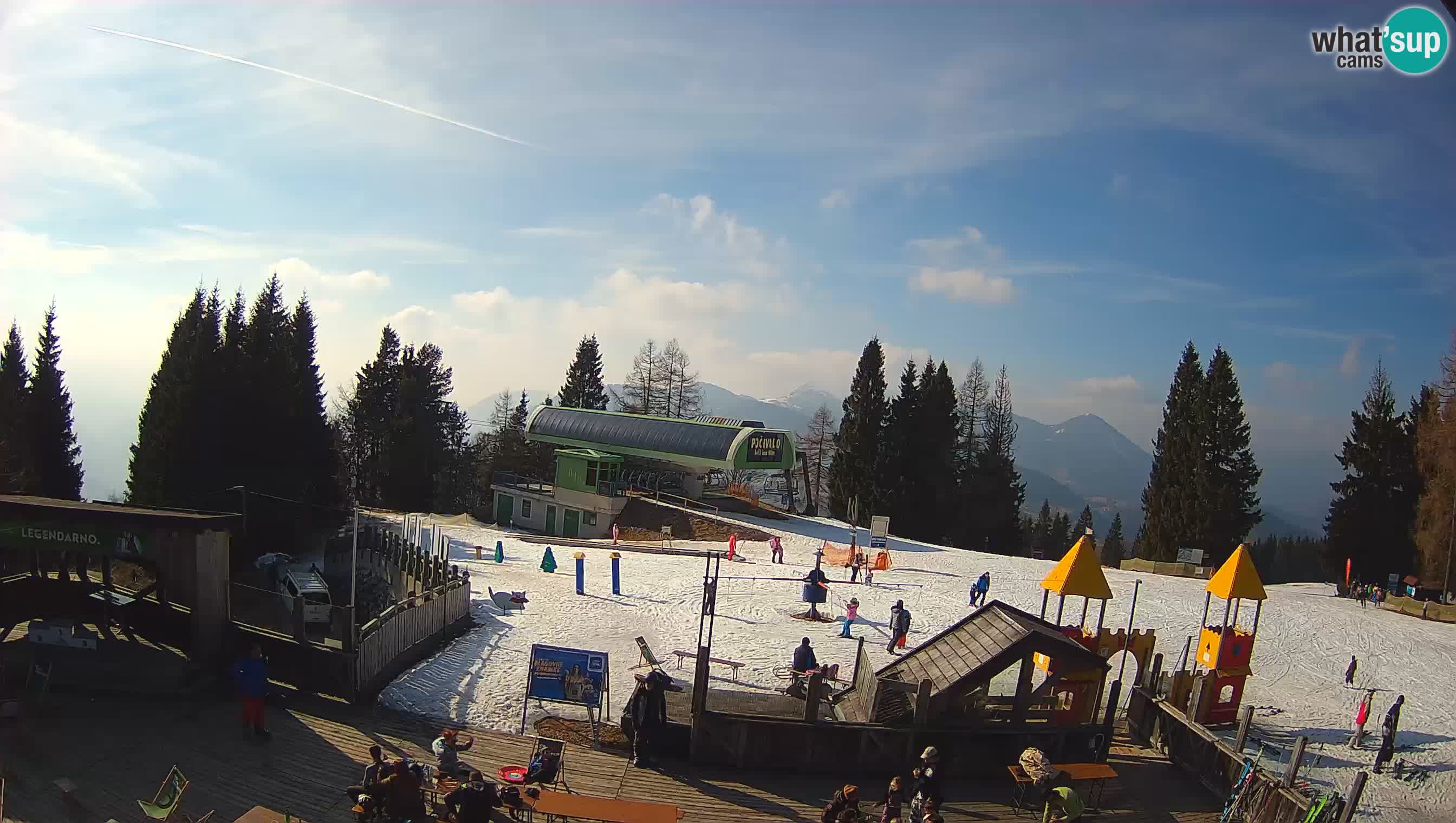 Webcam de la station de ski des Alpes slovènes à Cerkno Počivalo