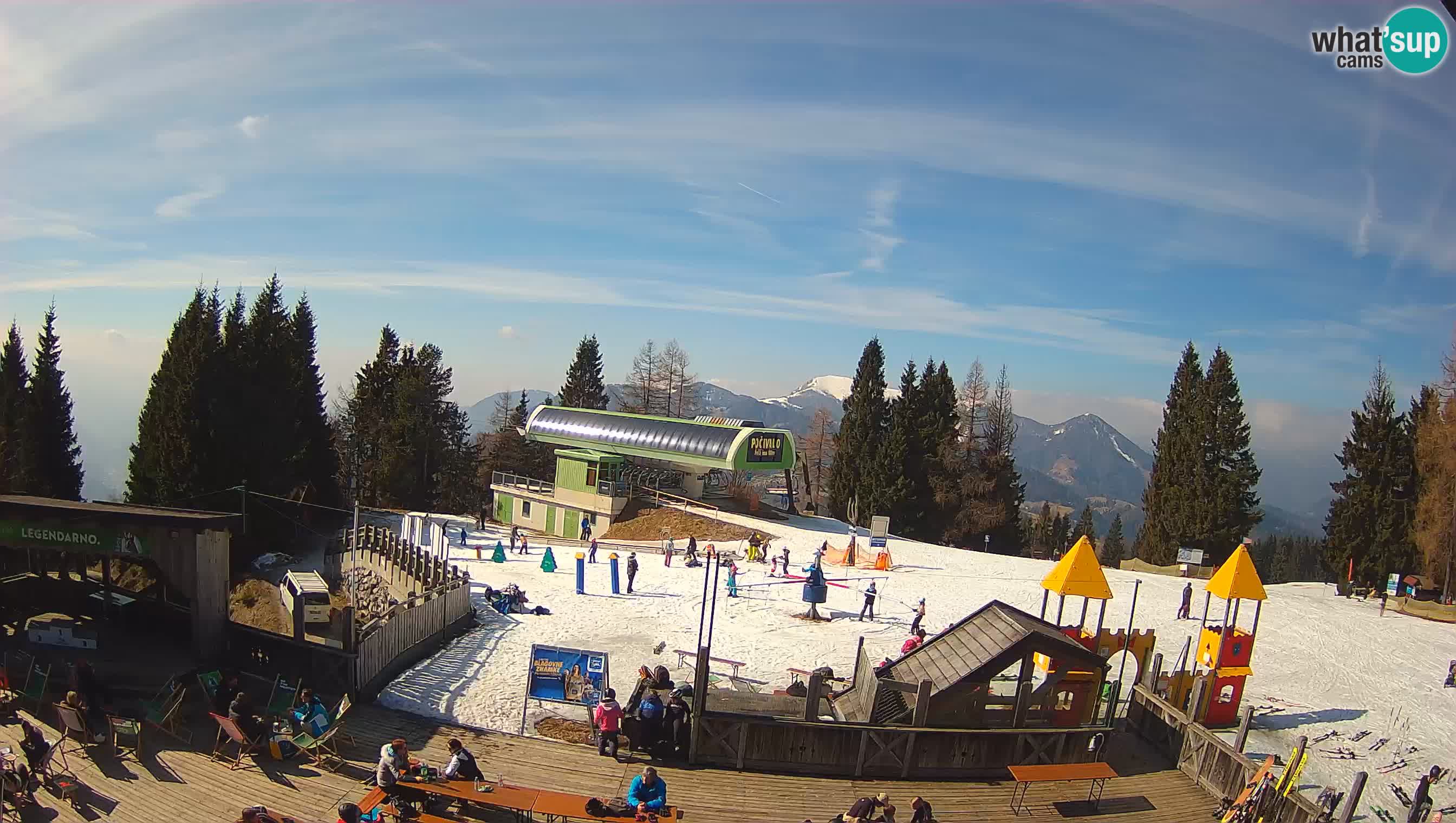 Web kamera Počivalo – Alpska Perla | Pogled uživo sa skijališta Cerkno