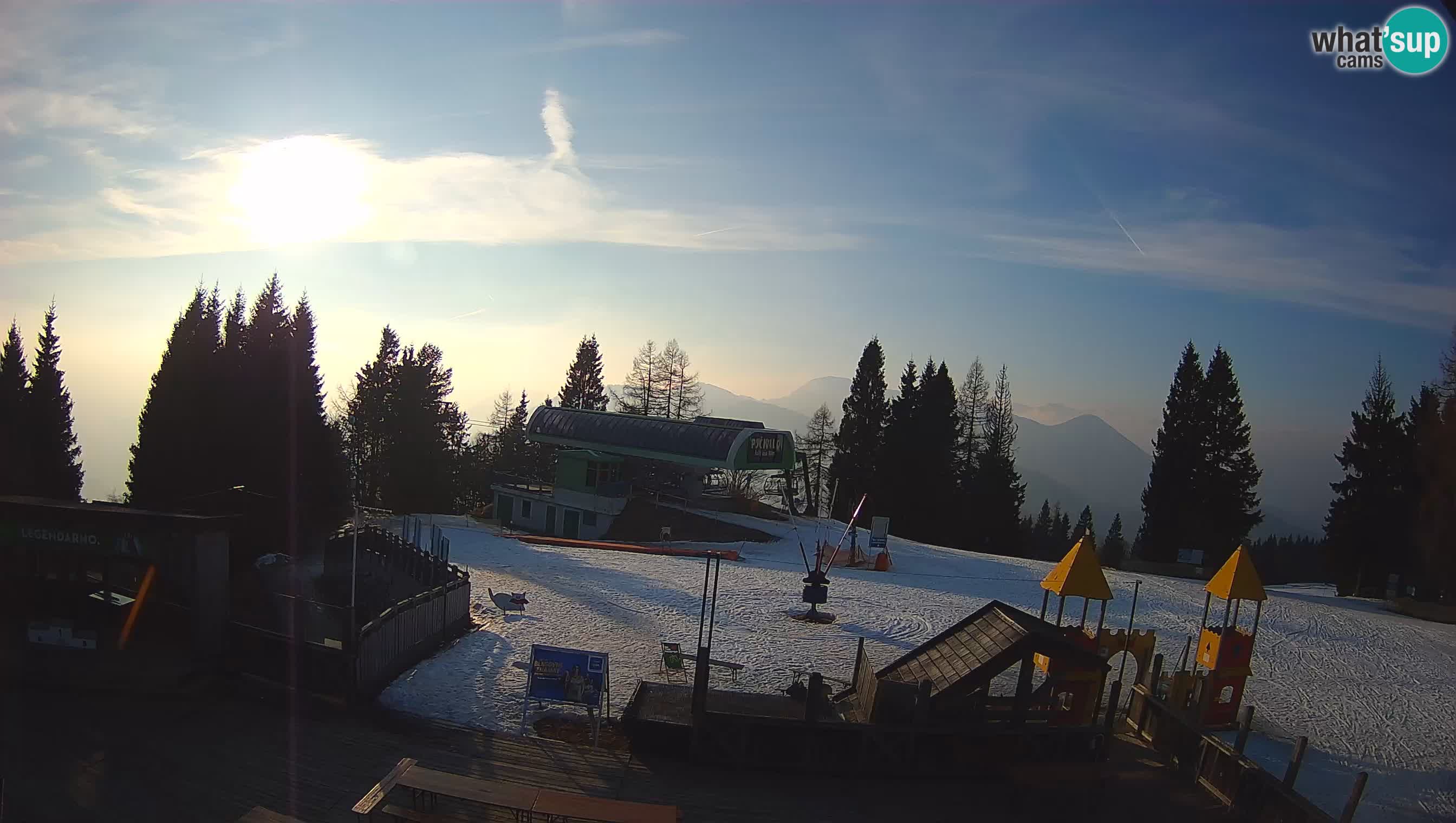 Webcam Počivalo – Alpska Perla | Liveblick vom Skigebiet Cerkno