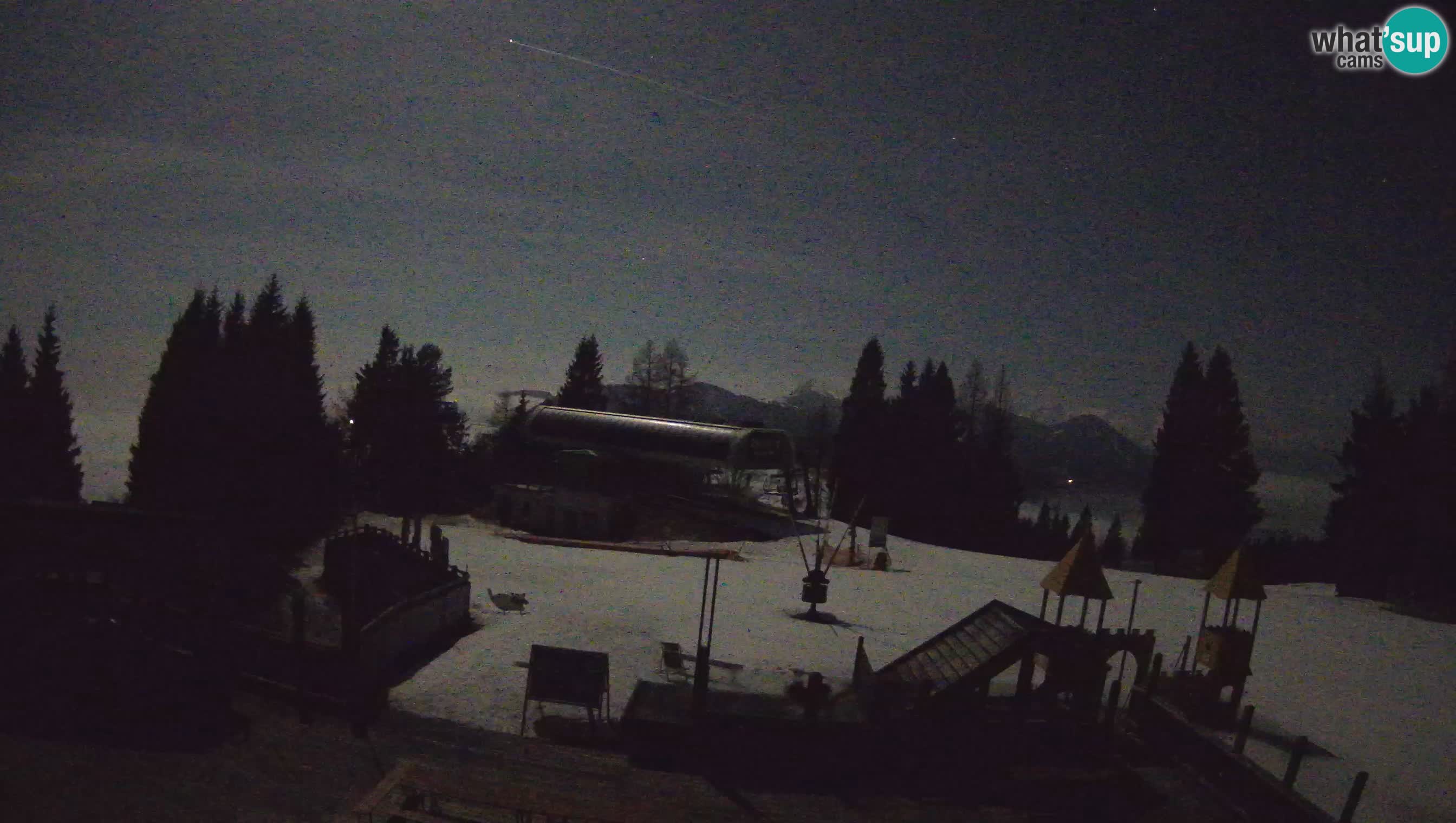 Cámara web Počivalo – Alpska Perla | Vista en vivo desde la estación de esquí Cerkno